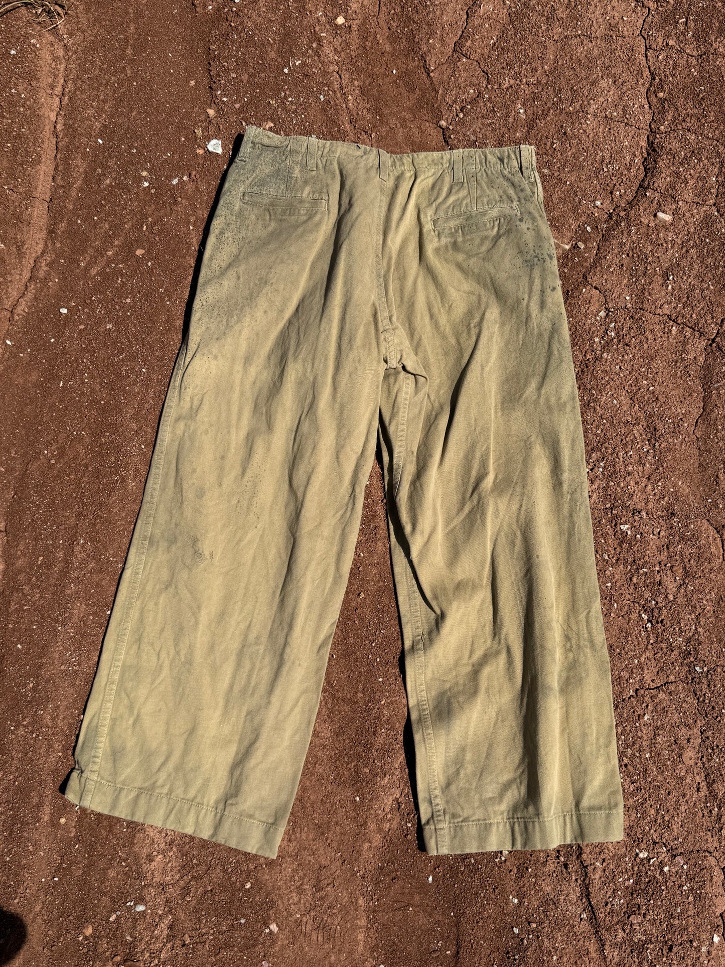 Upcycled Vintage Military Pant 36 X 34 Land Back