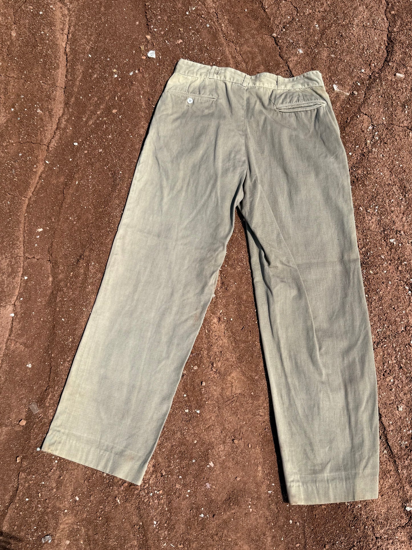 Upcycled Vintage Military Pant 32 x 31 Land Back