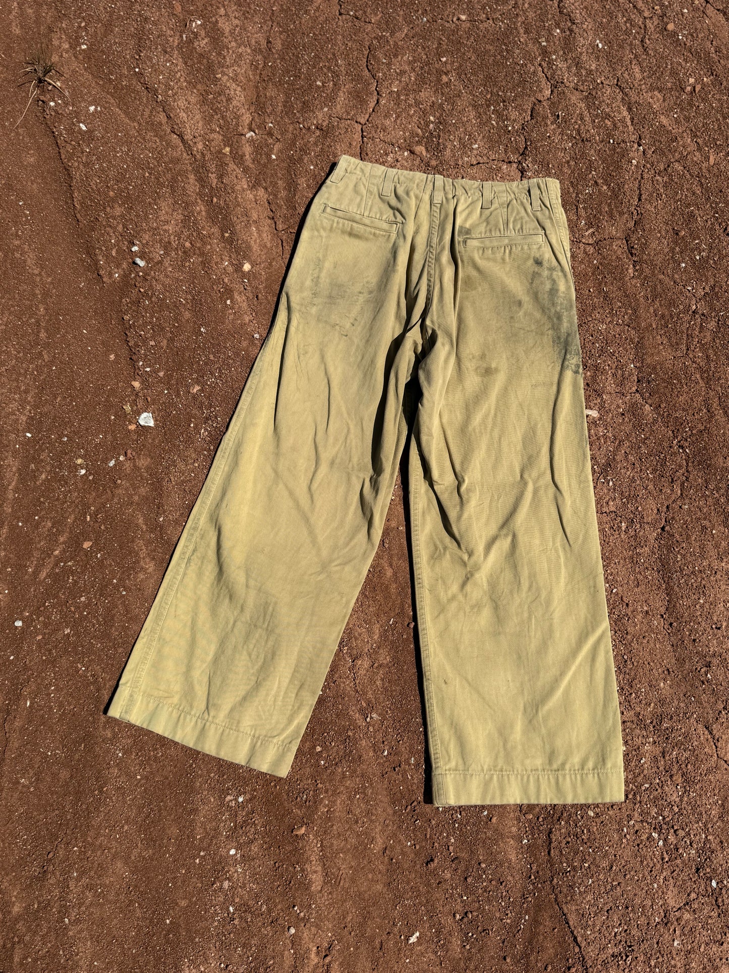 Upcycled Vintage Military Pant 28 x 28 Honor the Sacred