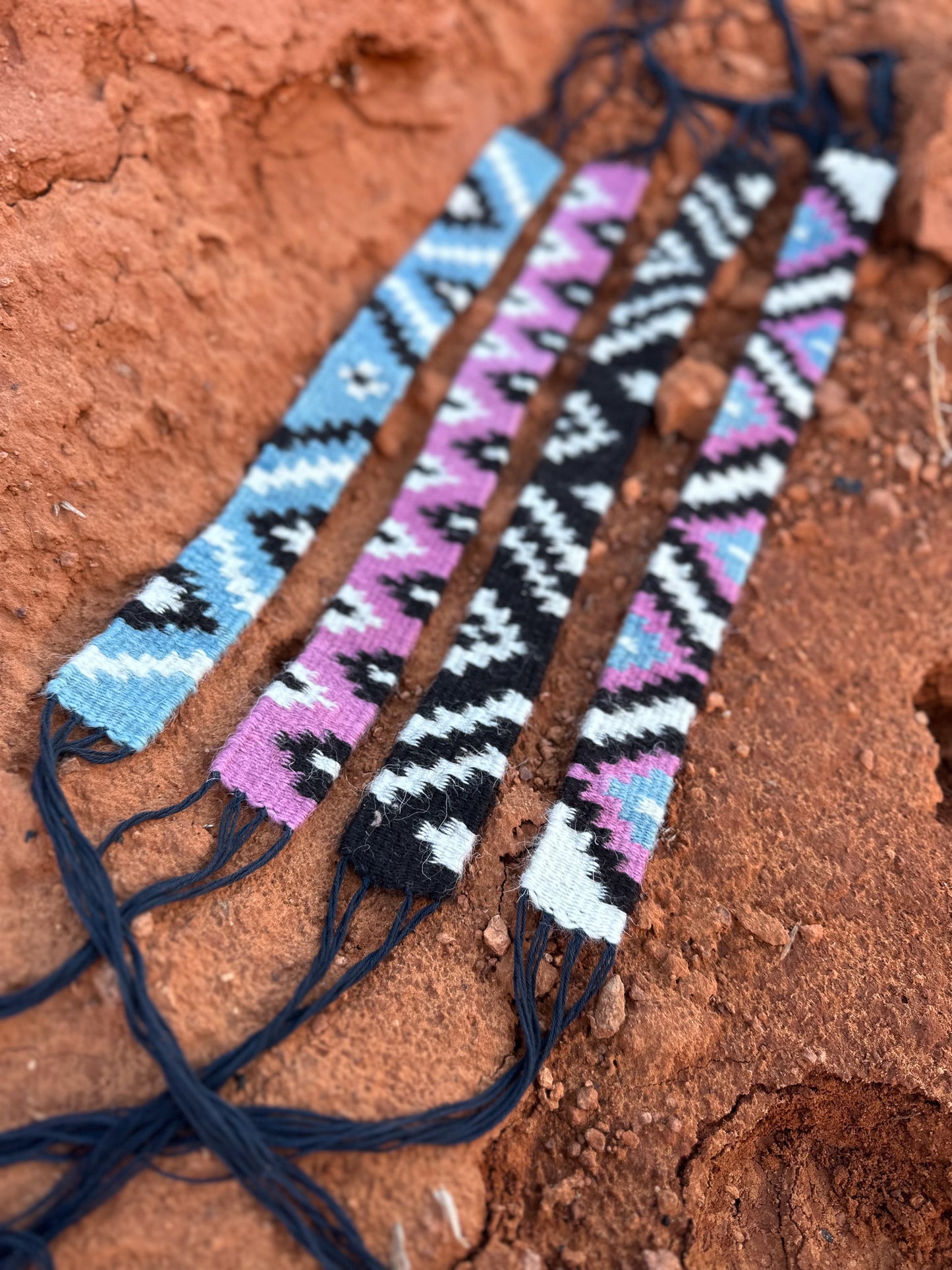 Handwoven Hatband/Headbands by Josh Tafoya
