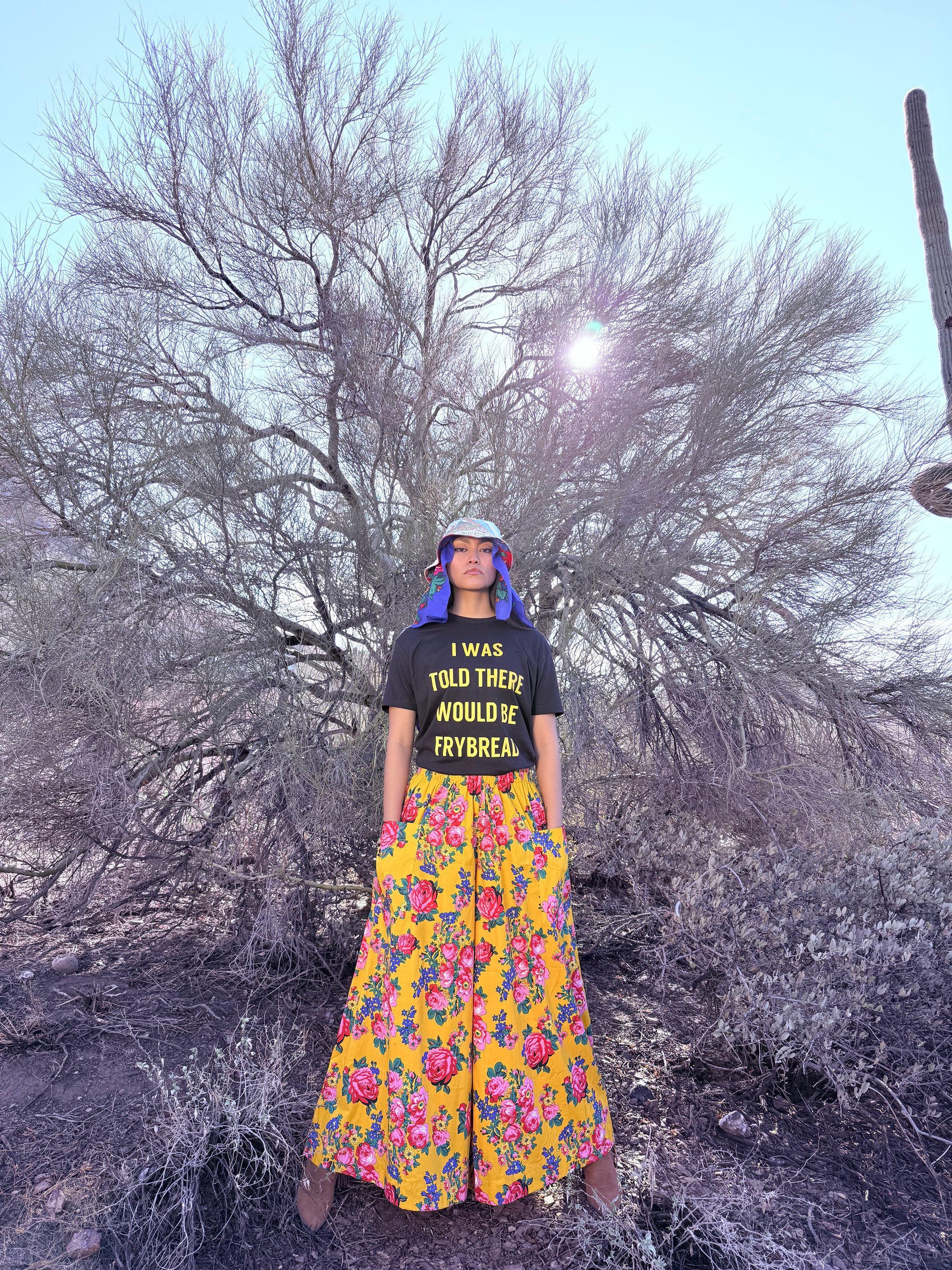 + Limited Edition Wide Leg Pant - Sáanii Rose Marigold
