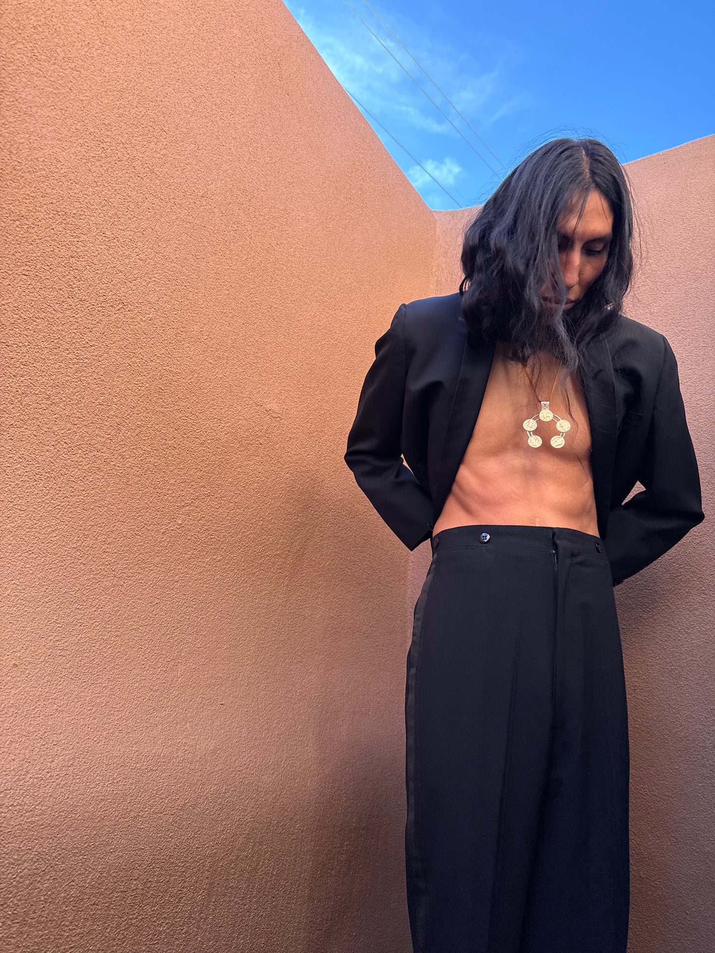 Vintage 50s Tuxedo Jacket and Pant