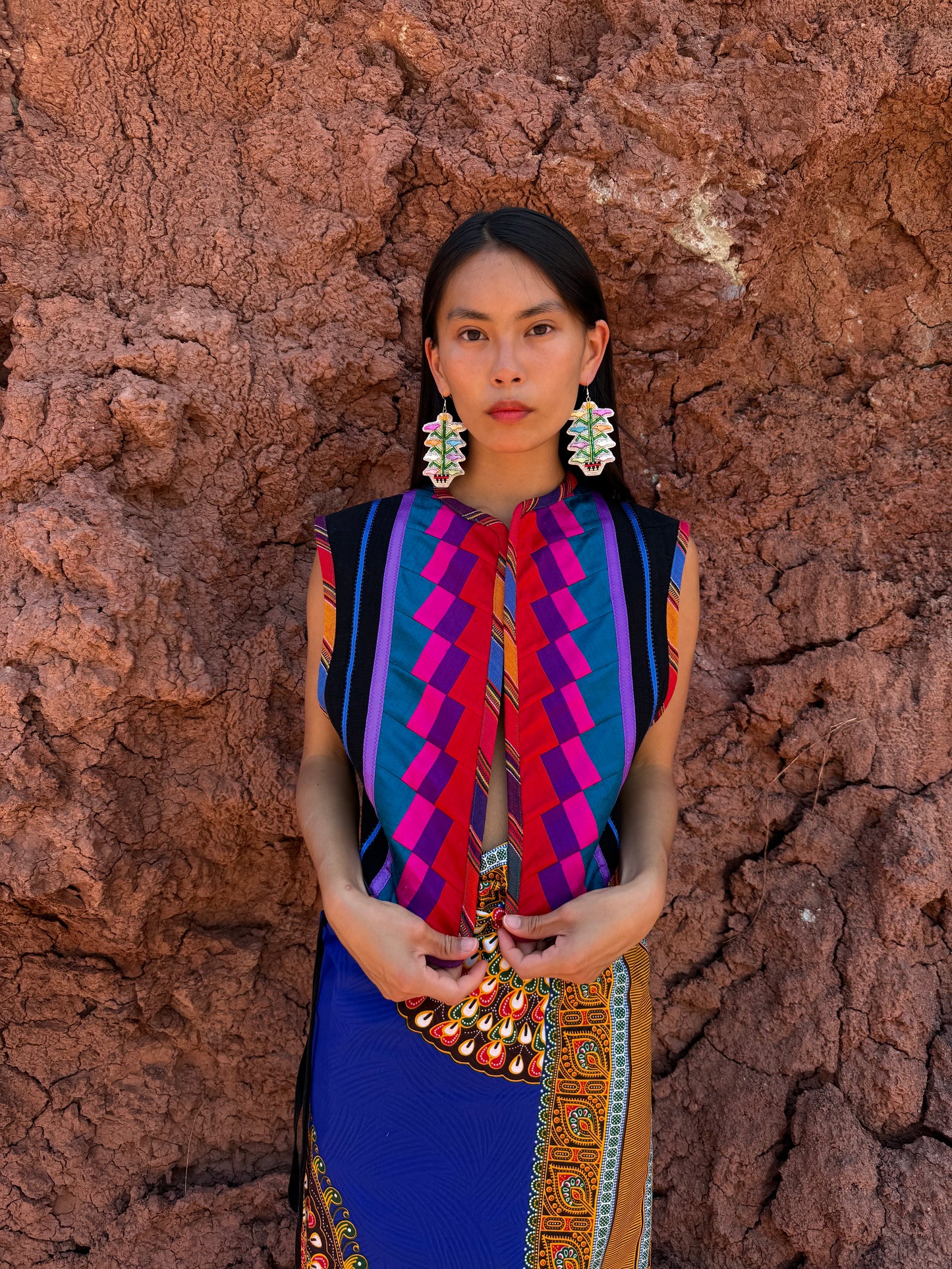 Navajo Made Tree of Life Earrings