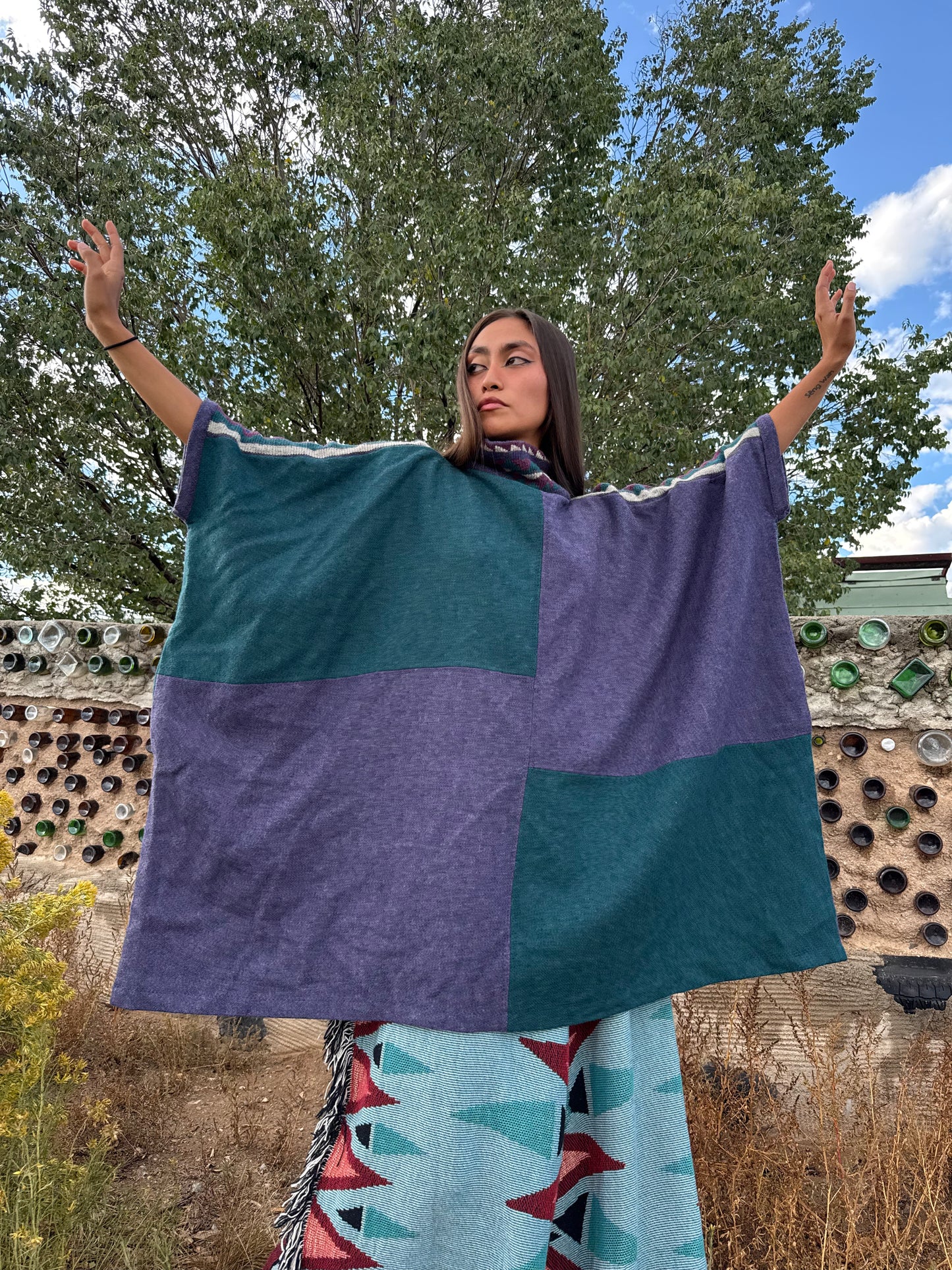 Vintage 80s Isle of Skye Poncho