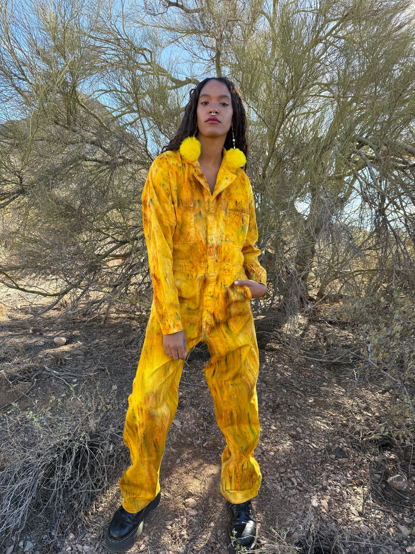 Limited Edition Hand Dyed Flysuit- Sunray