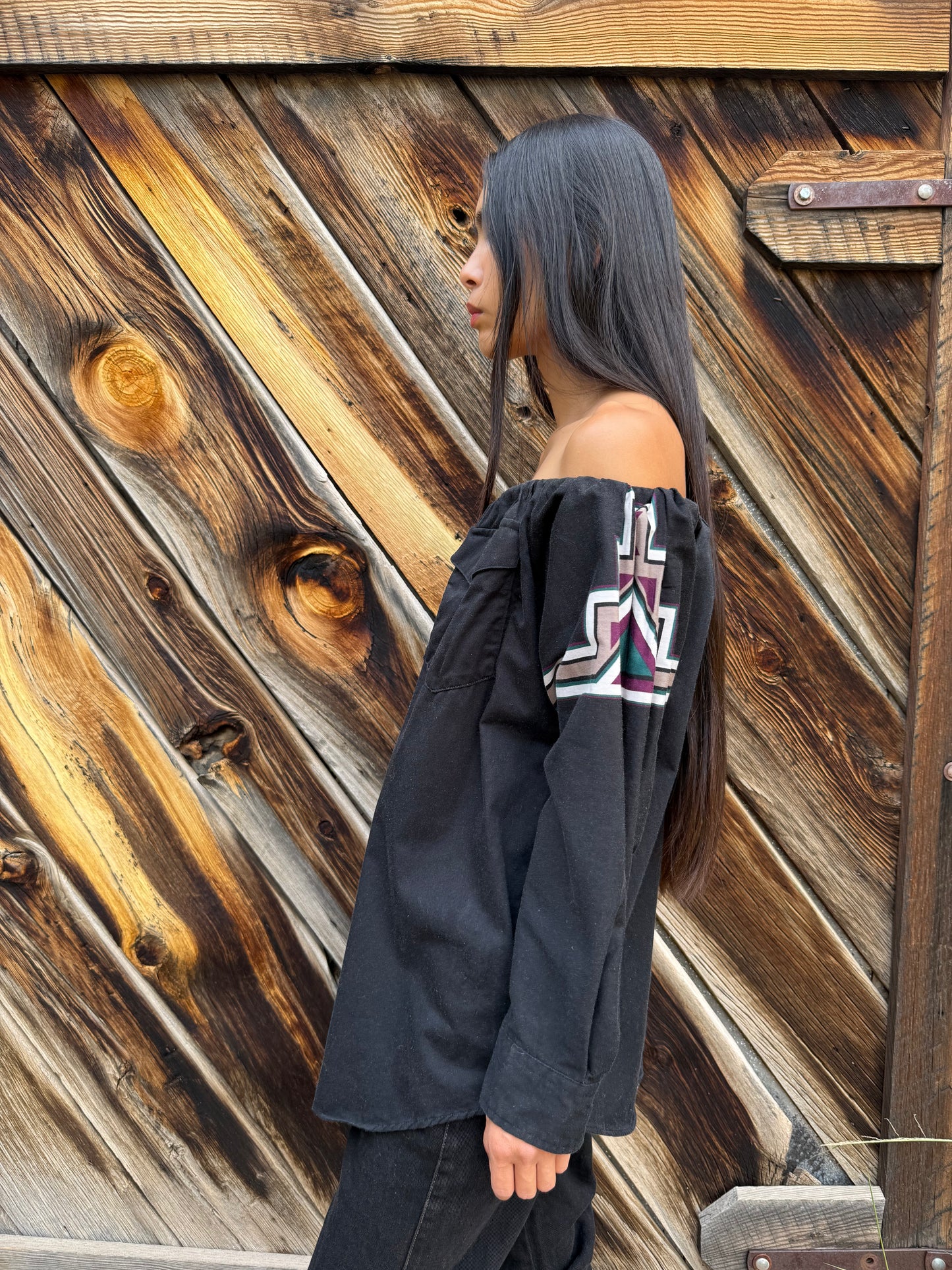 Upcycled Vintage Rodeo Shirt