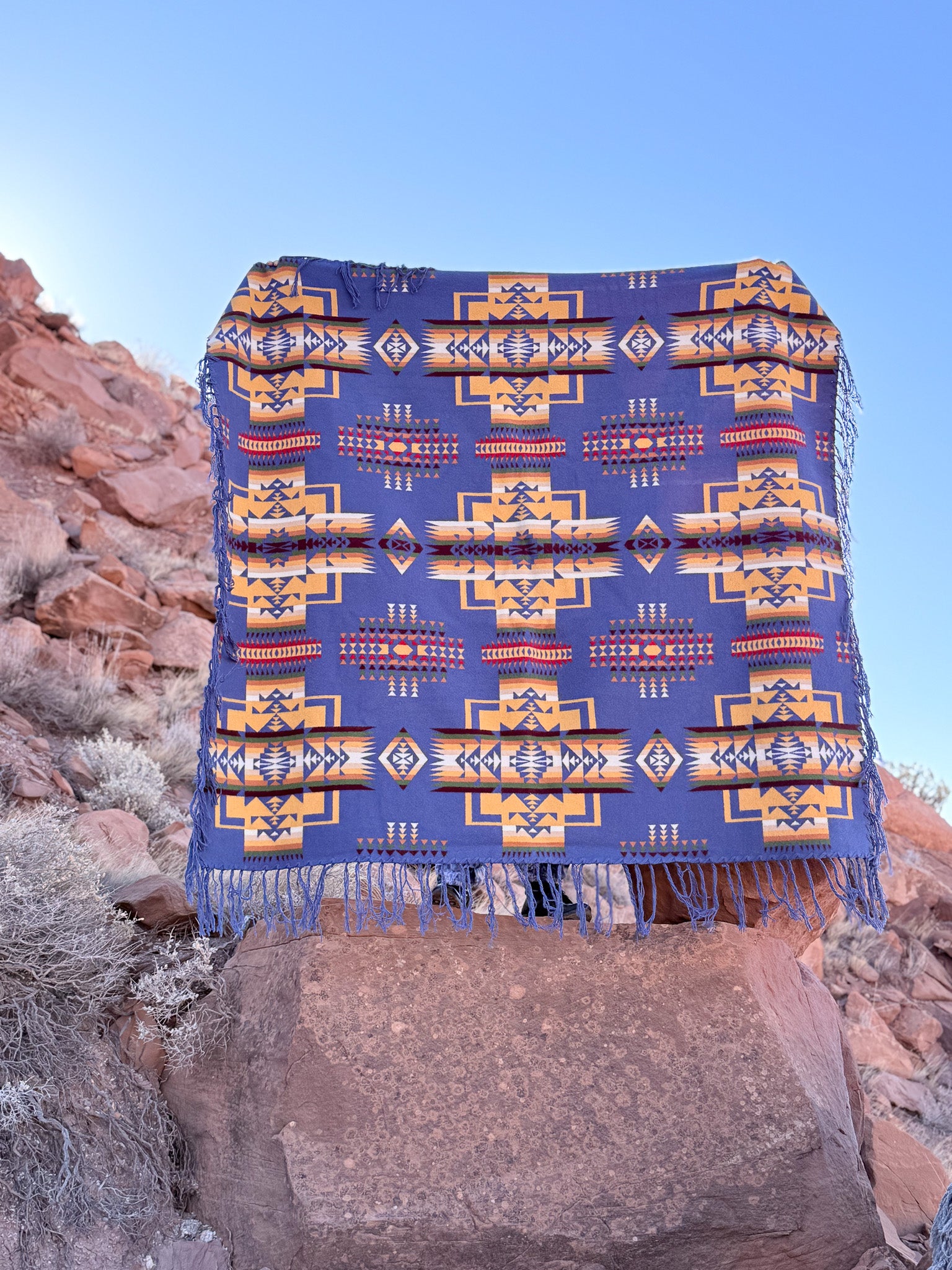 Vintage Chief Joseph Pendleton Shawl Blanket – 4KINSHIP