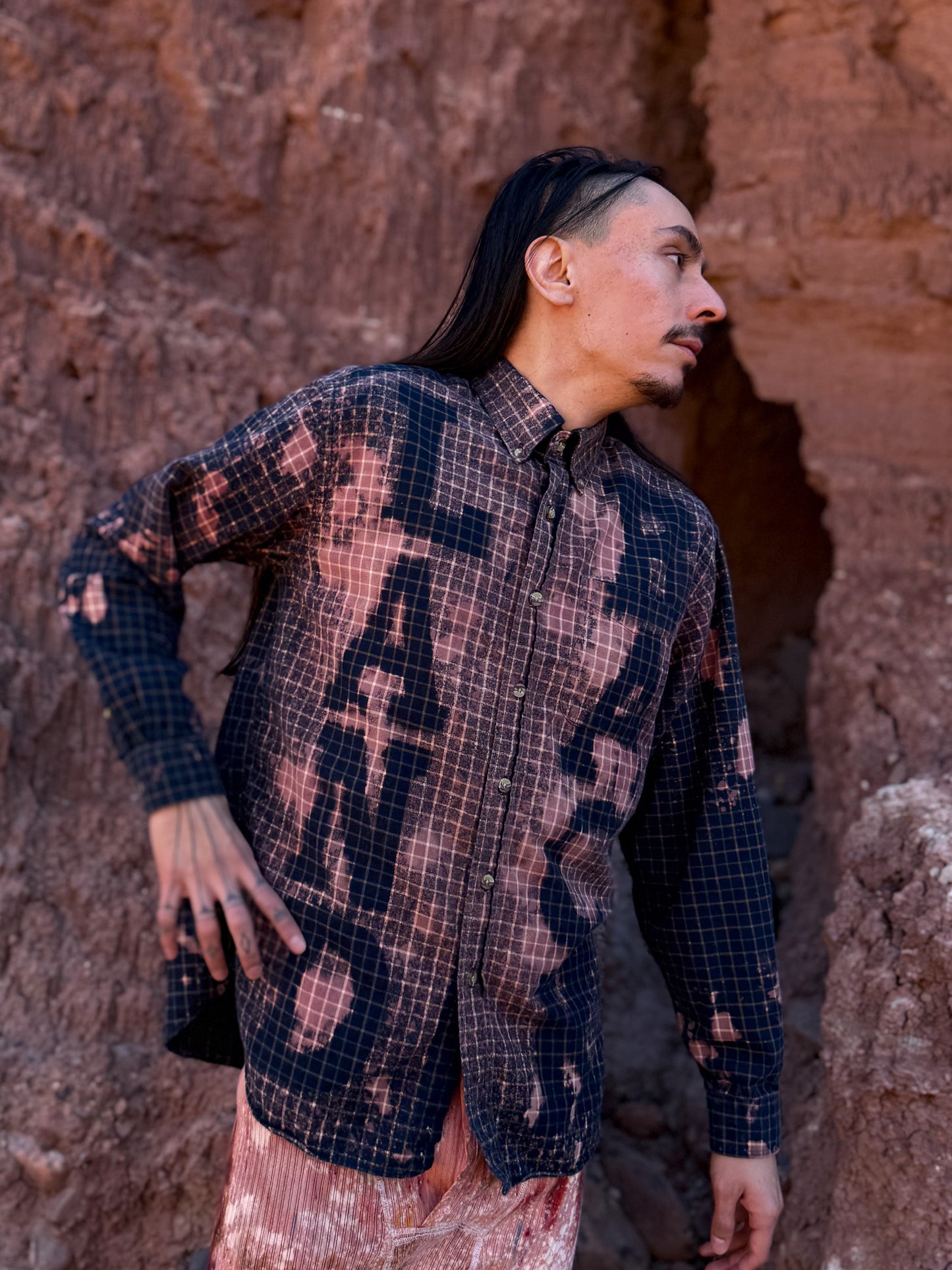 Upcycled Vintage Plaid Flannel Shirt - 11 of 44