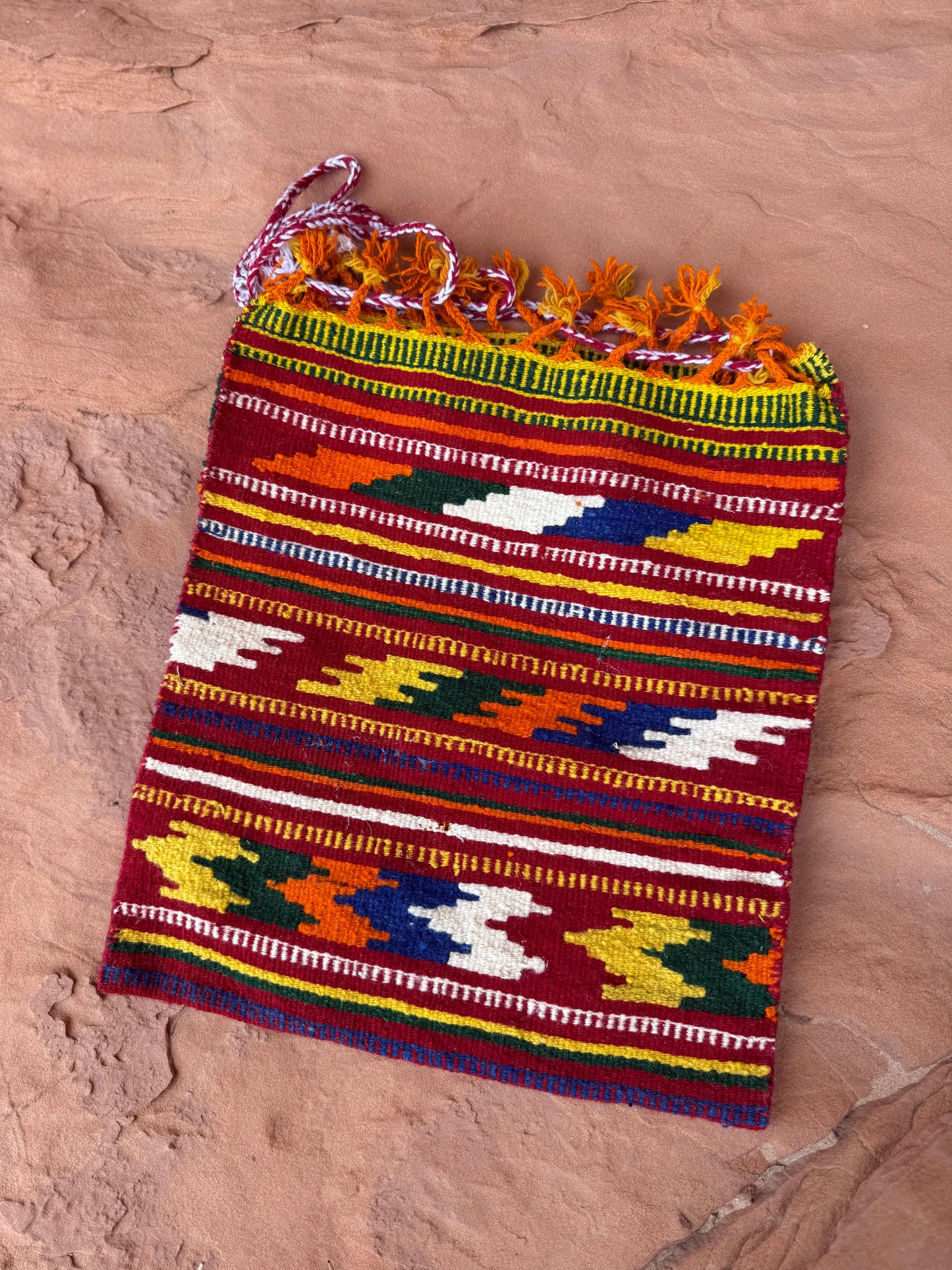 VINTAGE MEXICAN HANDWOVEN BAG