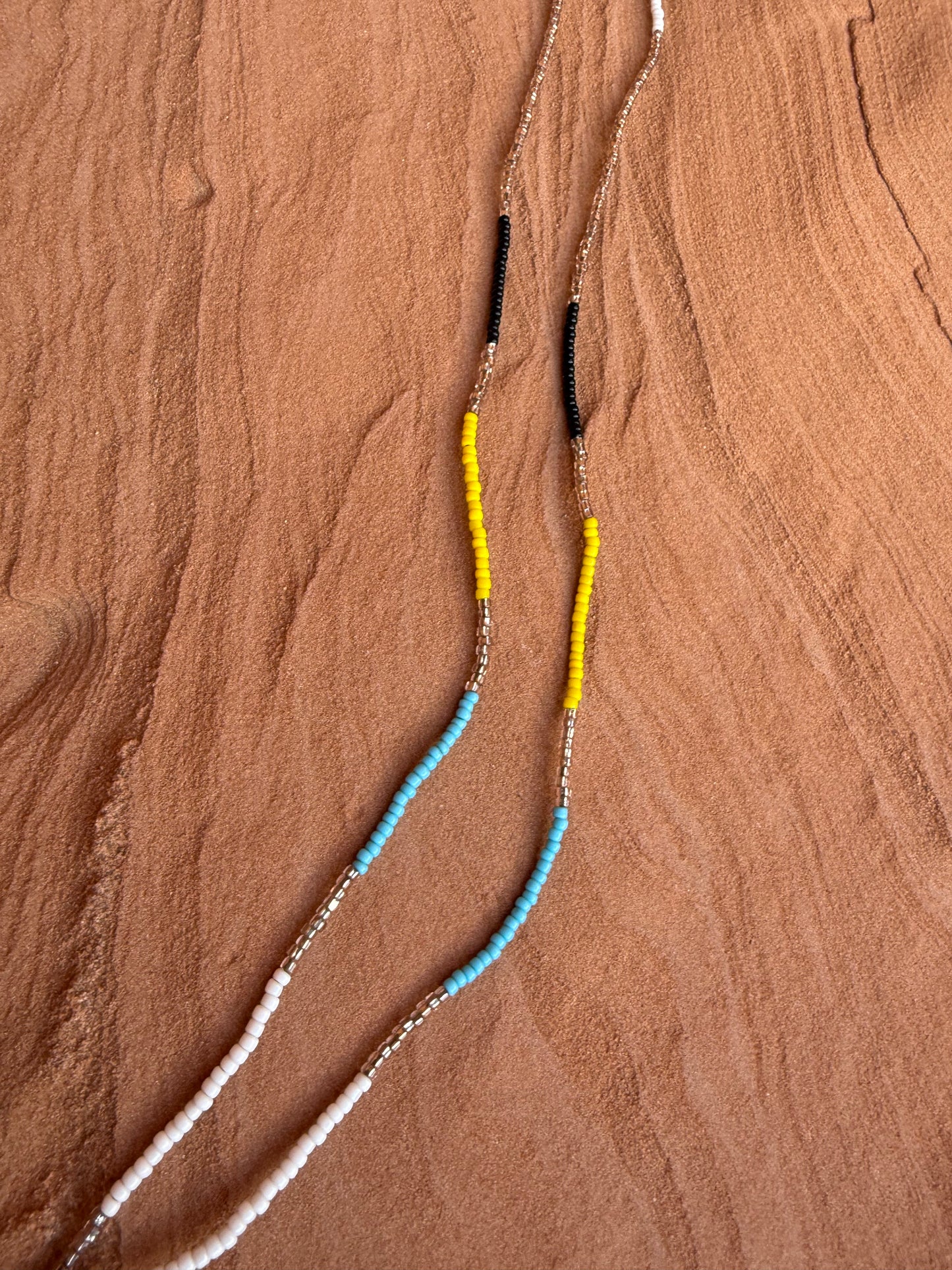 Navajo Made Beaded Medallion Necklace