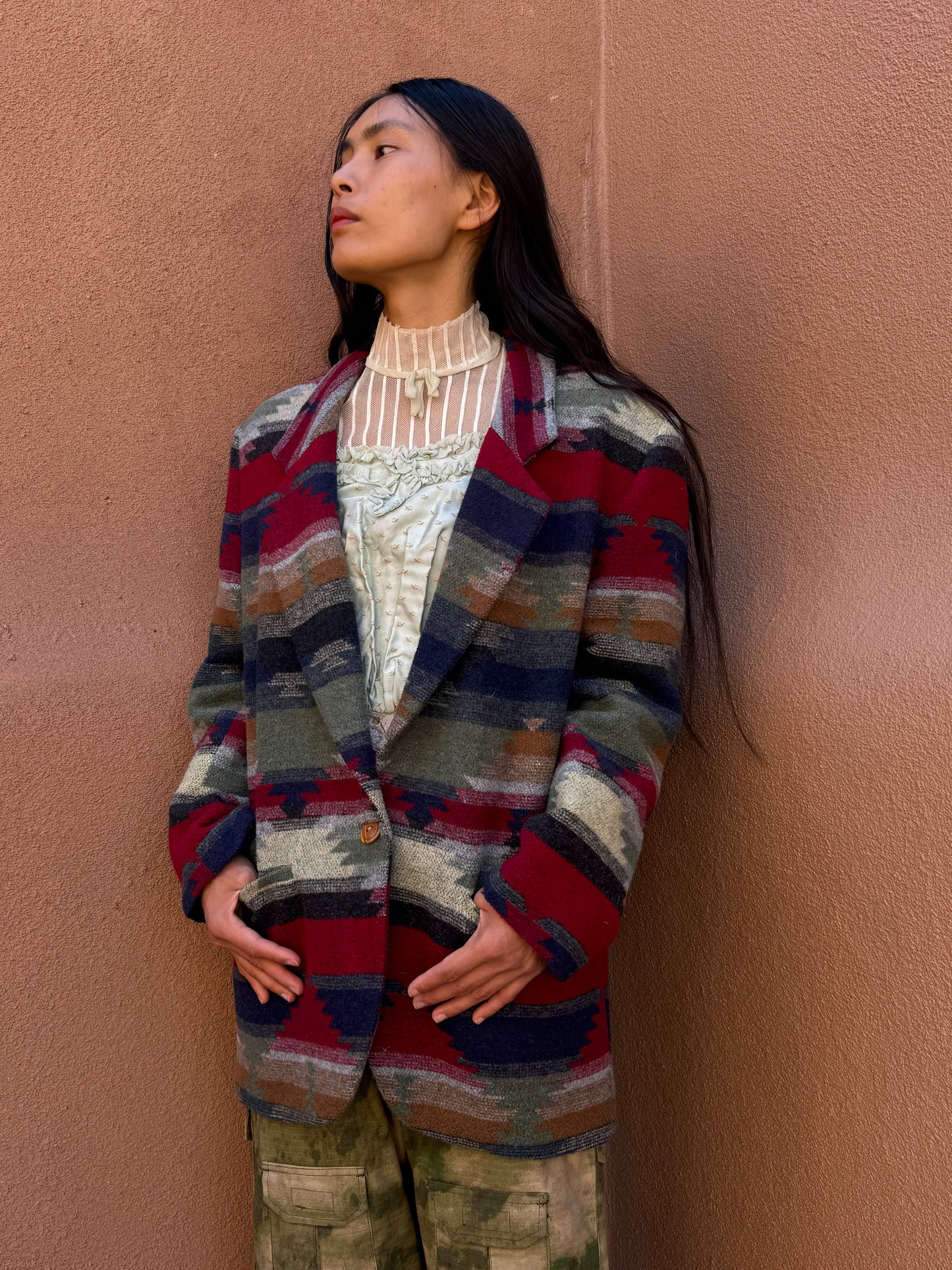 Vintage Southwest Blanket Blazer