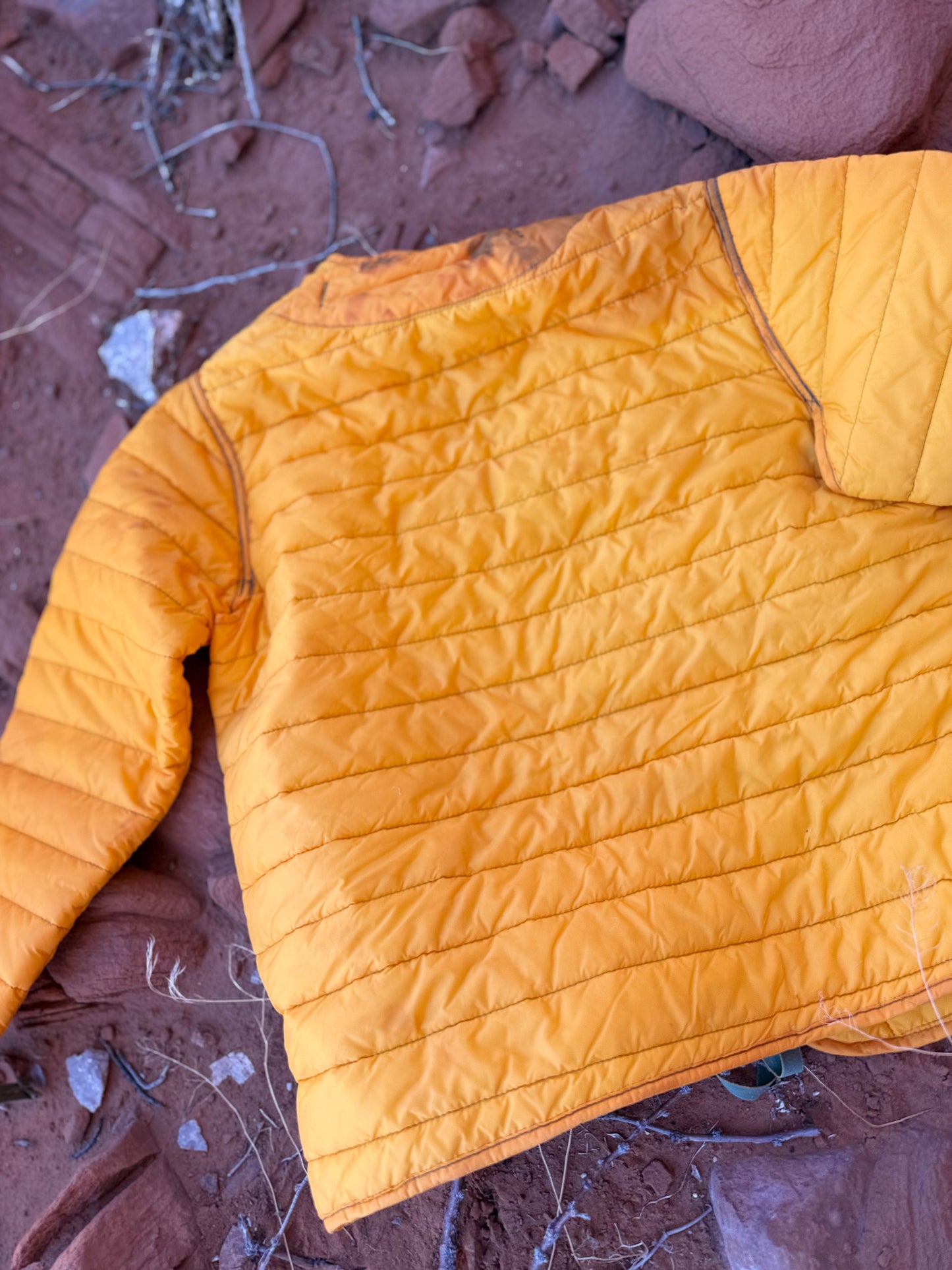 Vintage Military Quilted Cardigan