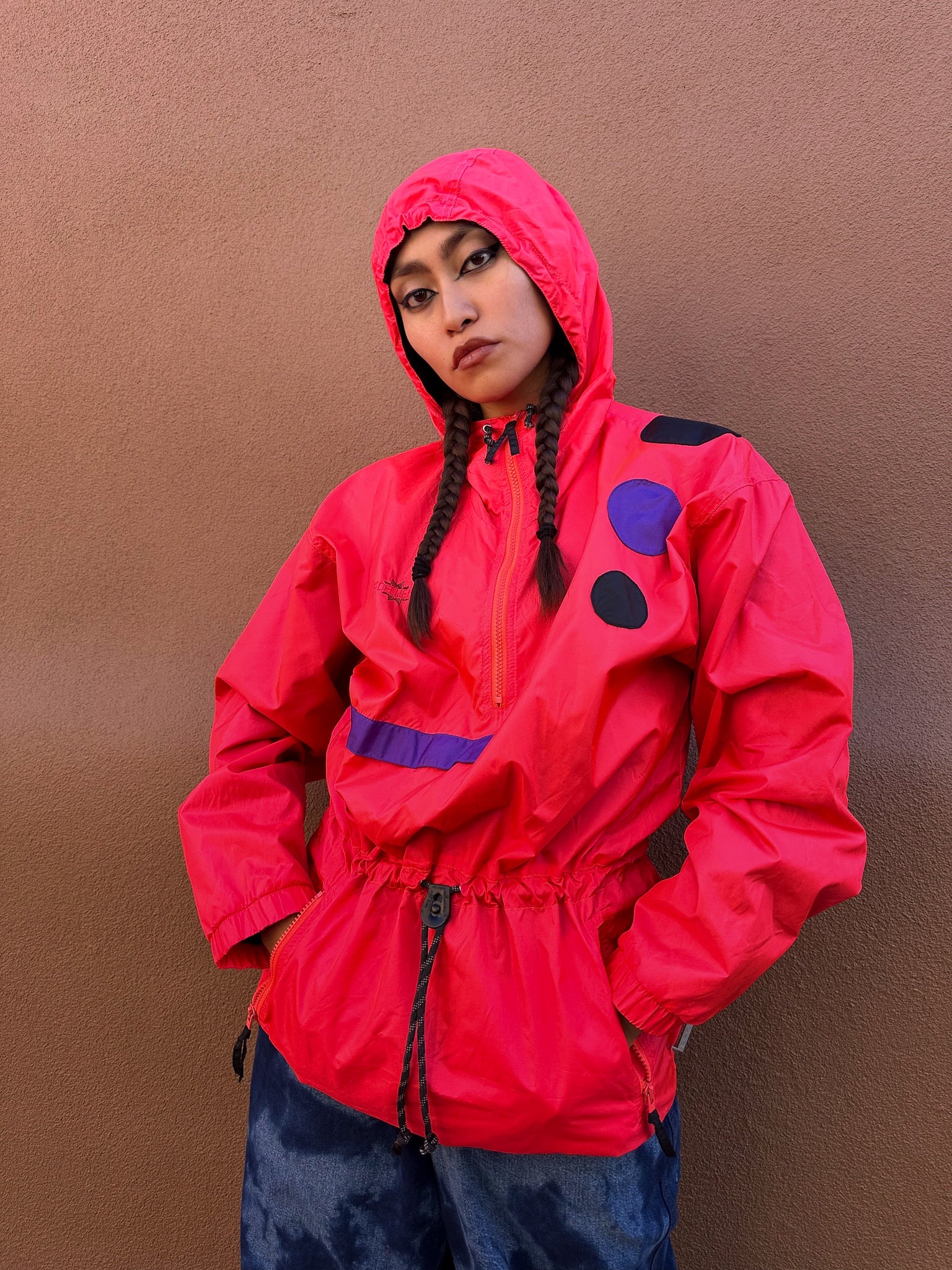 Vintage 80s Nylon Anorak – 4KINSHIP
