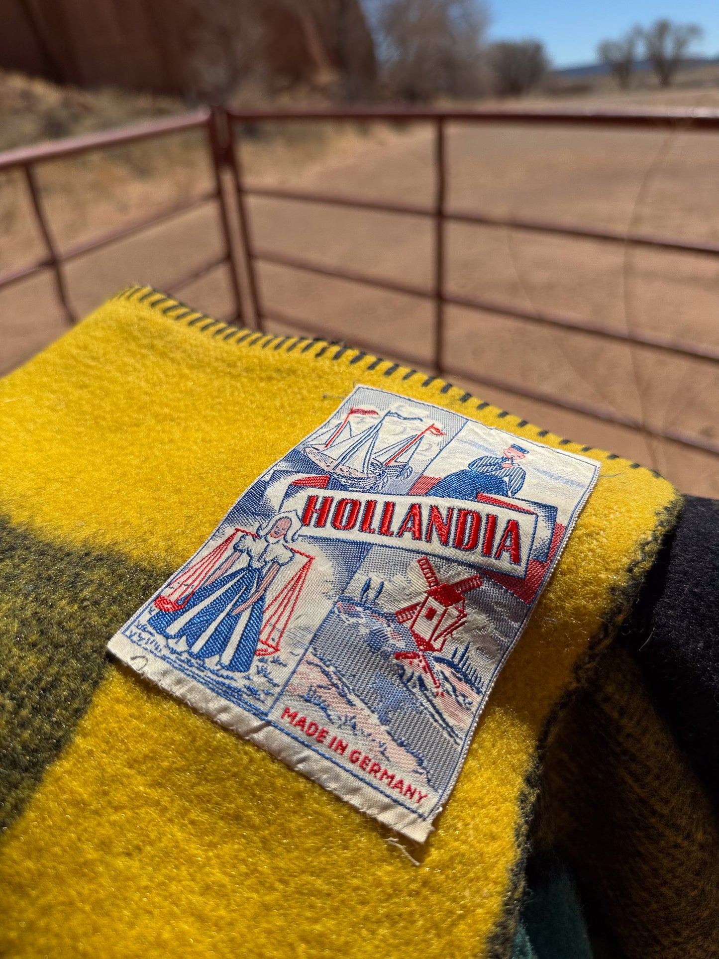 Vintage Mid Century Hollandia Blanket