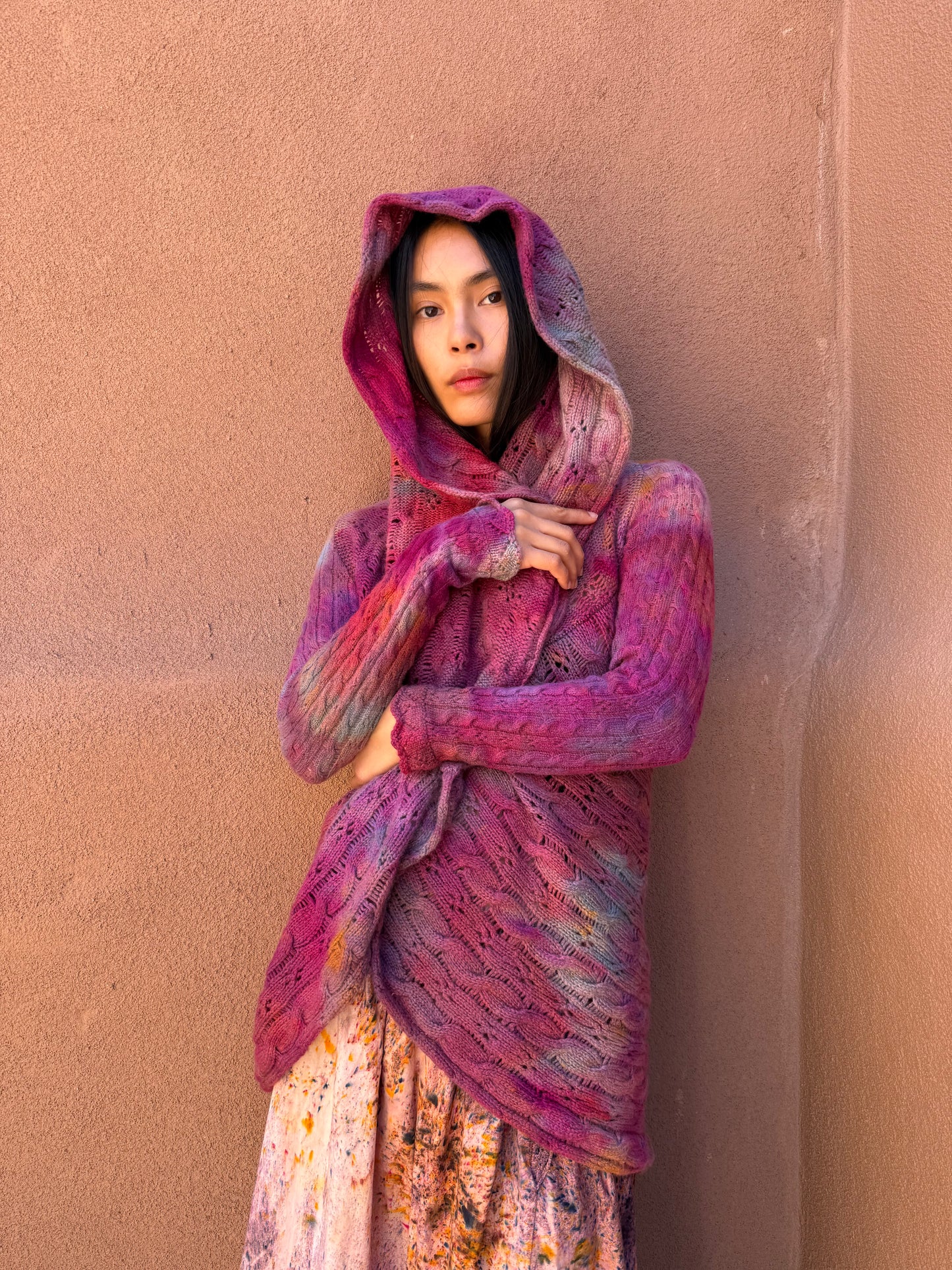 Upcycled Vintage Cashmere Blend Cardigan