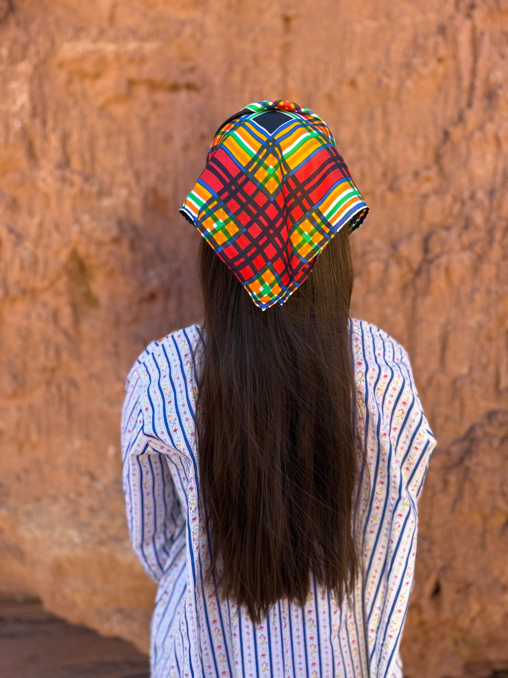 Vintage Geo 60s Scarf
