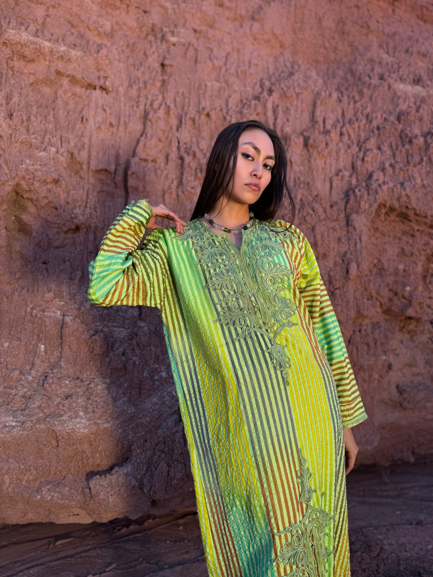 Vintage Embroidered Caftan