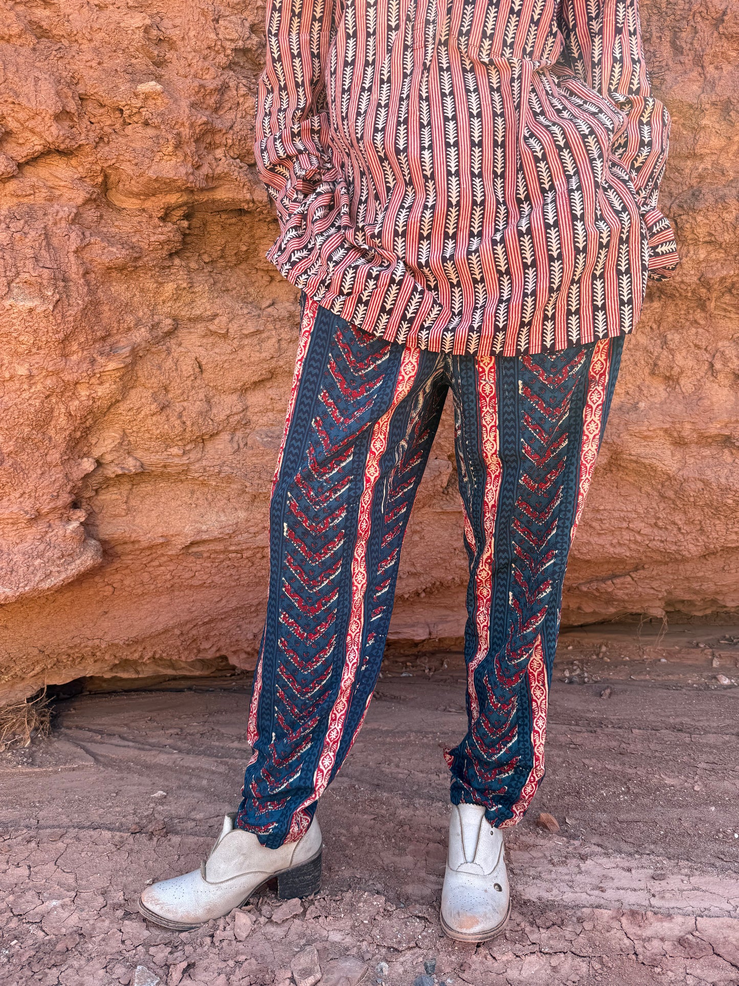 Vintage 90s Folk Pant