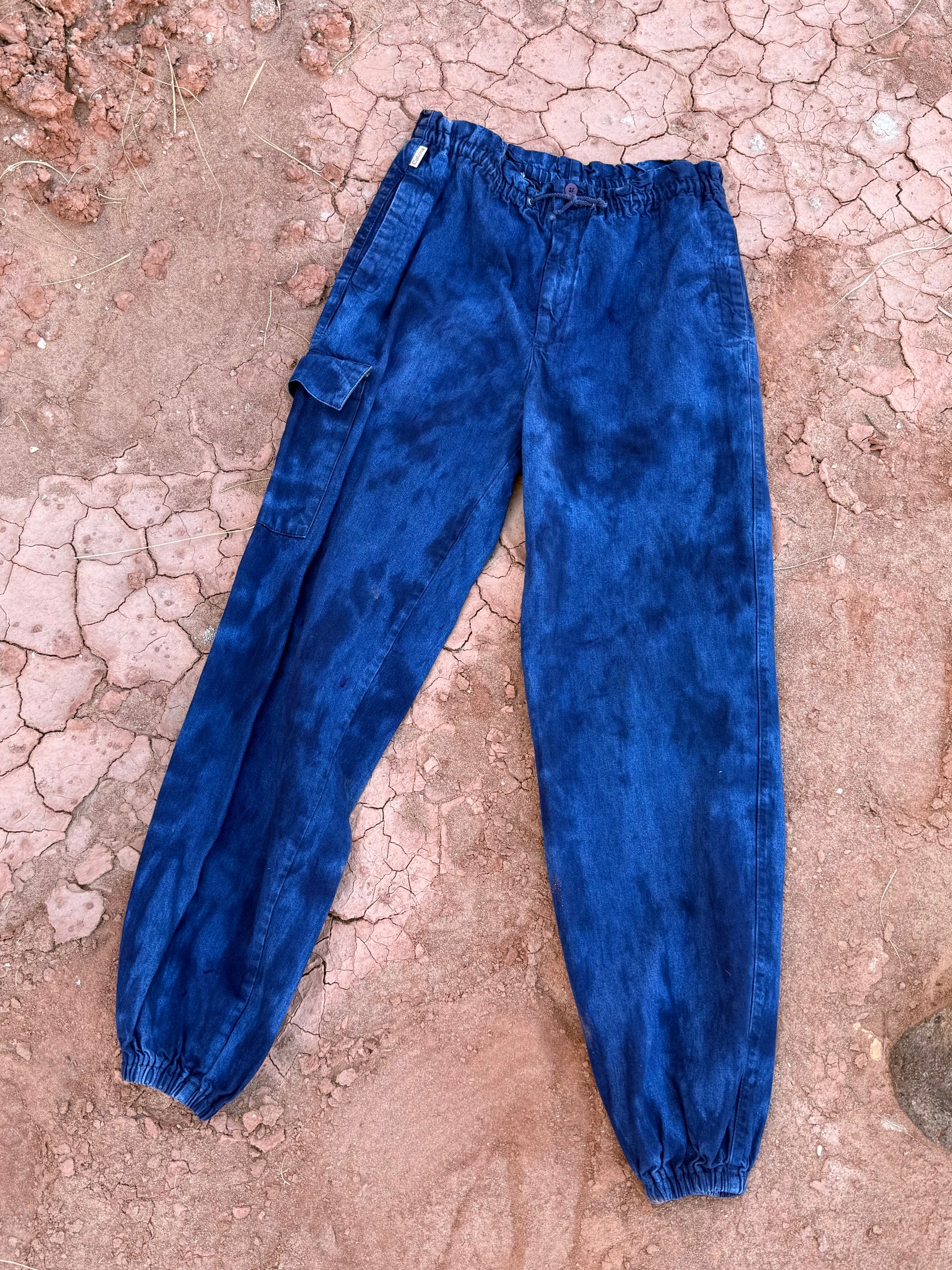 Upcycled Vintage 80s Denim Joggers