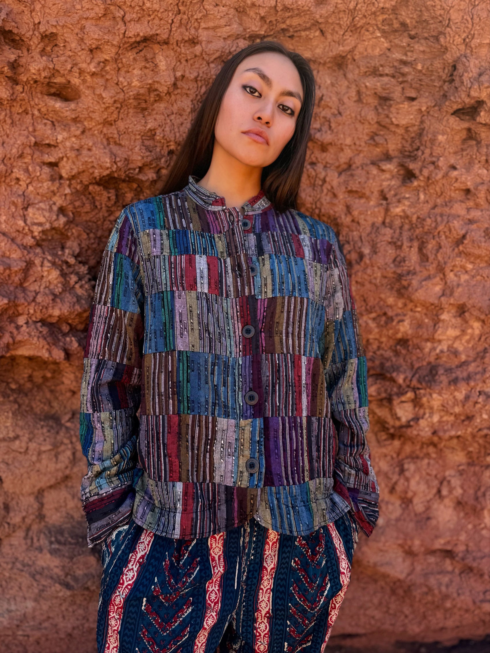 Vintage 80s Guatamalan Chore Shirt