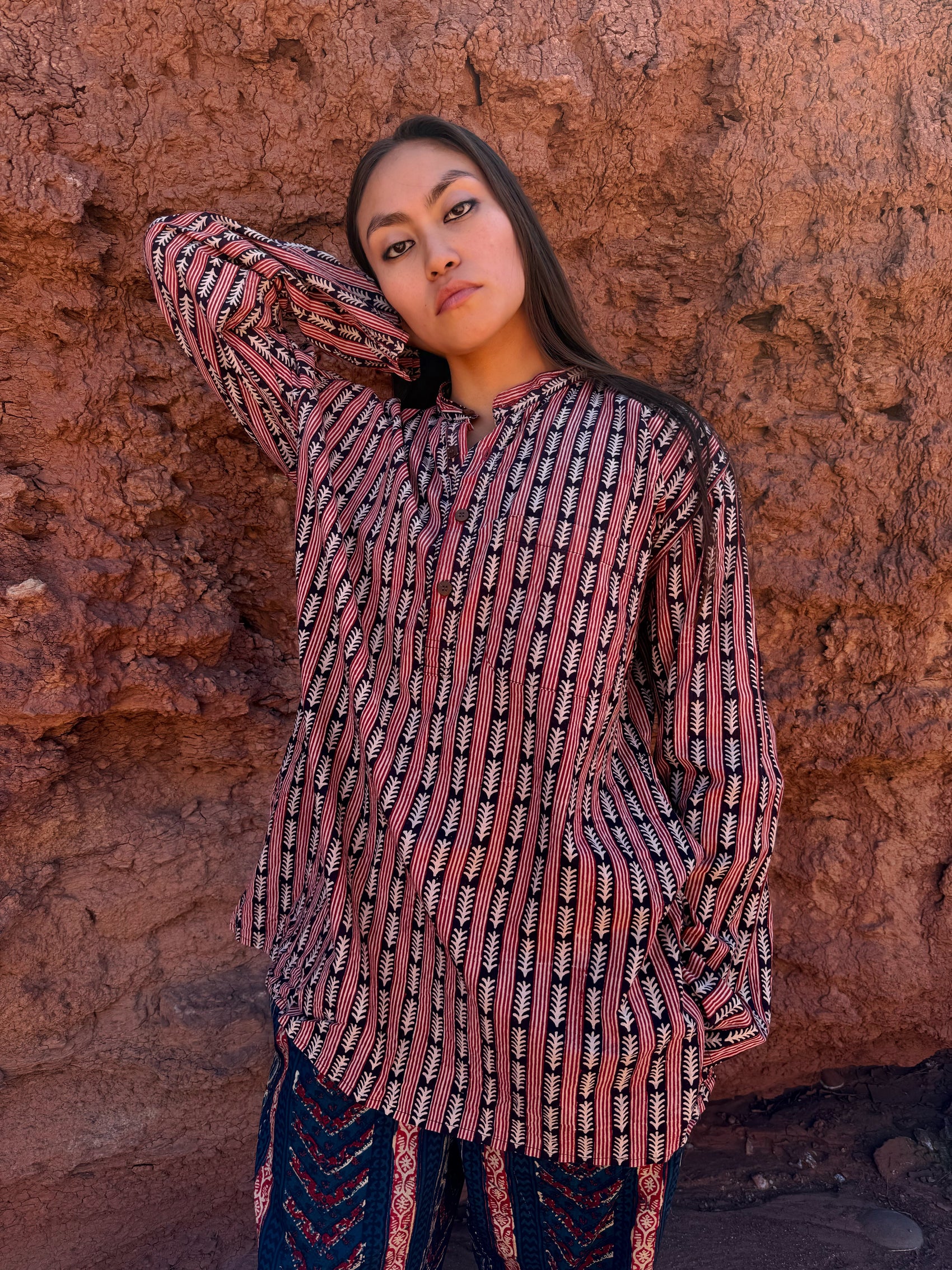 Vintage 70s Folk Shirt