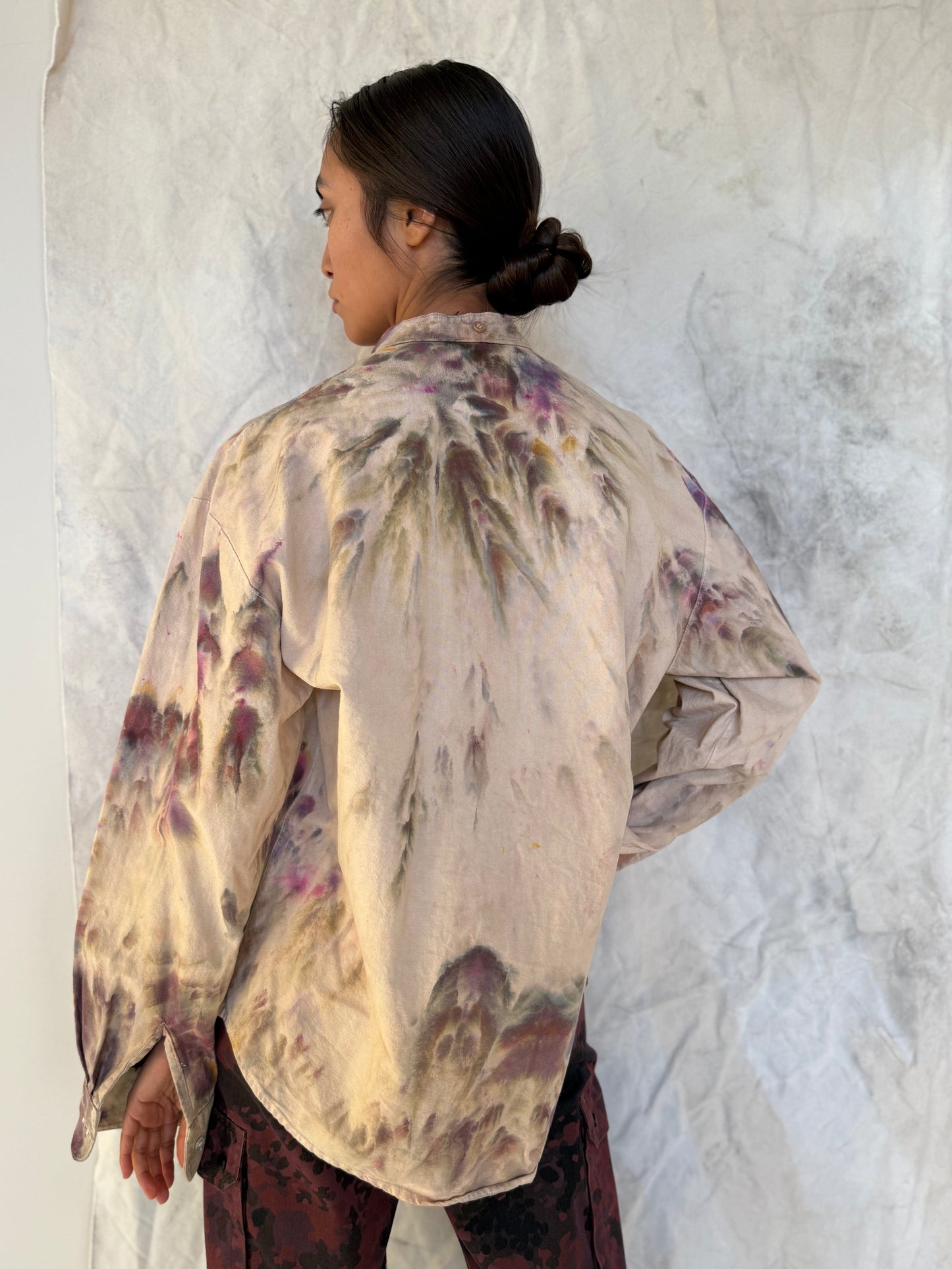 Upcycled Vintage Workswear Shirt