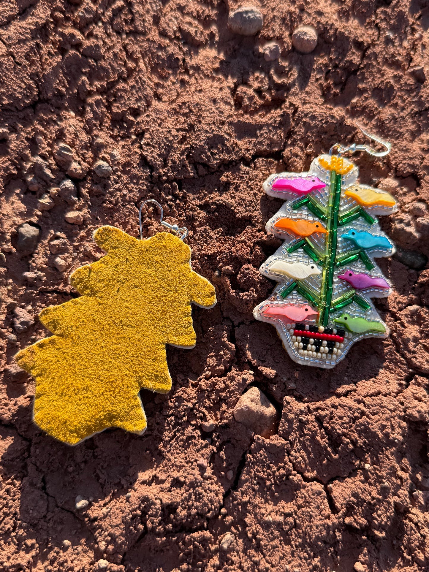 Navajo Made Tree of Life Earrings