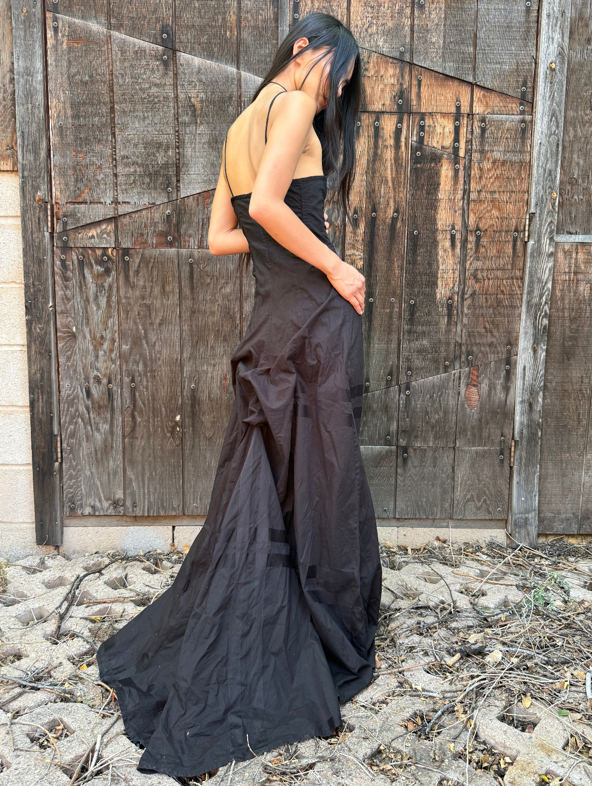 Vintage 90s Cotton Satin Stripe Dries Van Noten Size 42 – 4KINSHIP Vintage 90s Cotton Satin Stripe Dries Van Noten Size 42 – 4KINSHIP