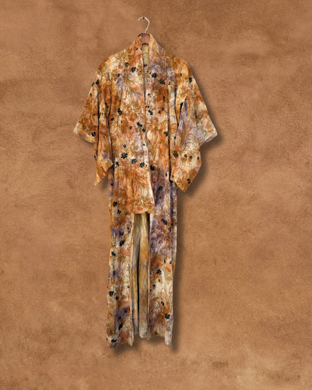 Upcycled Vintage Silk Robe