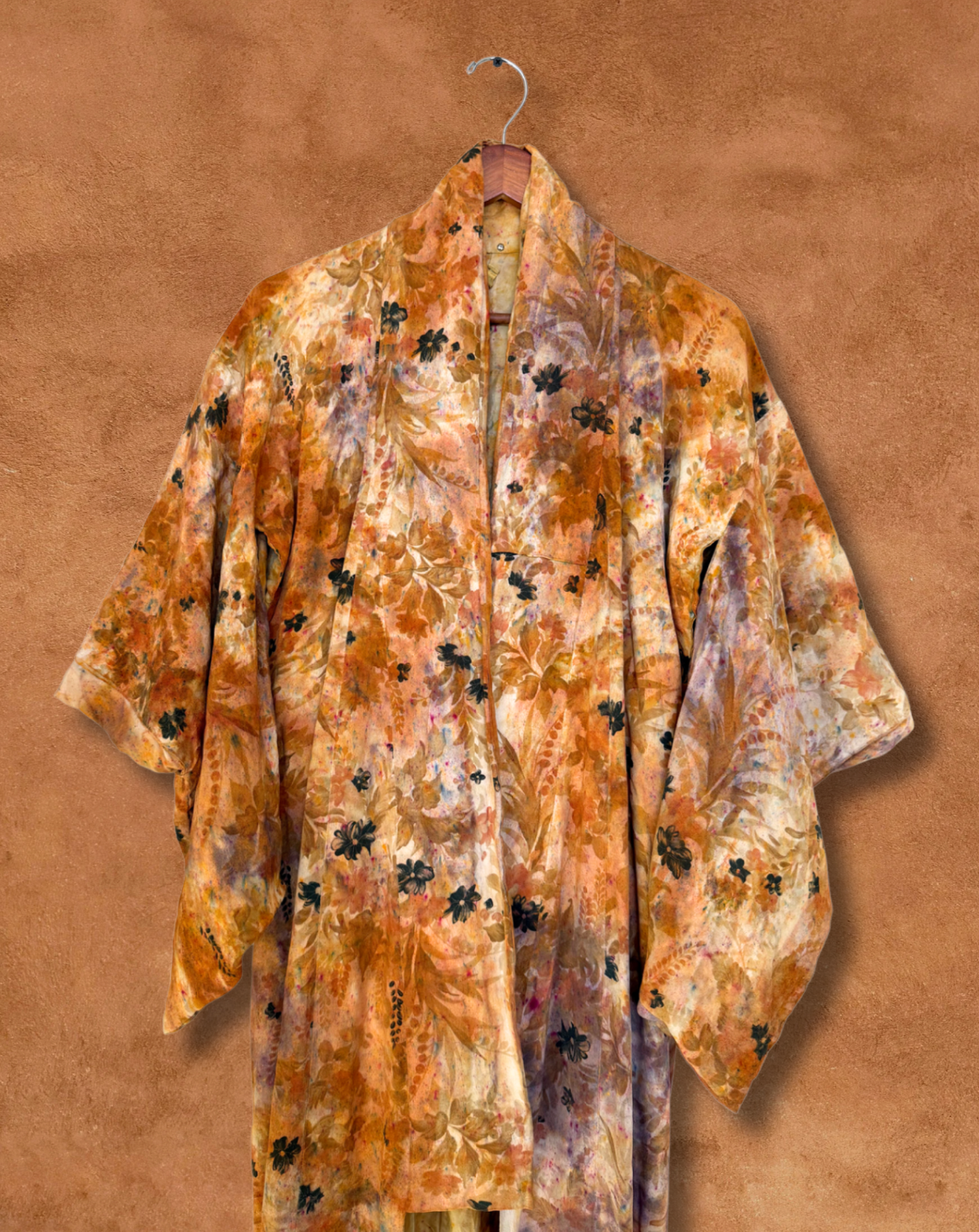 Upcycled Vintage Silk Robe