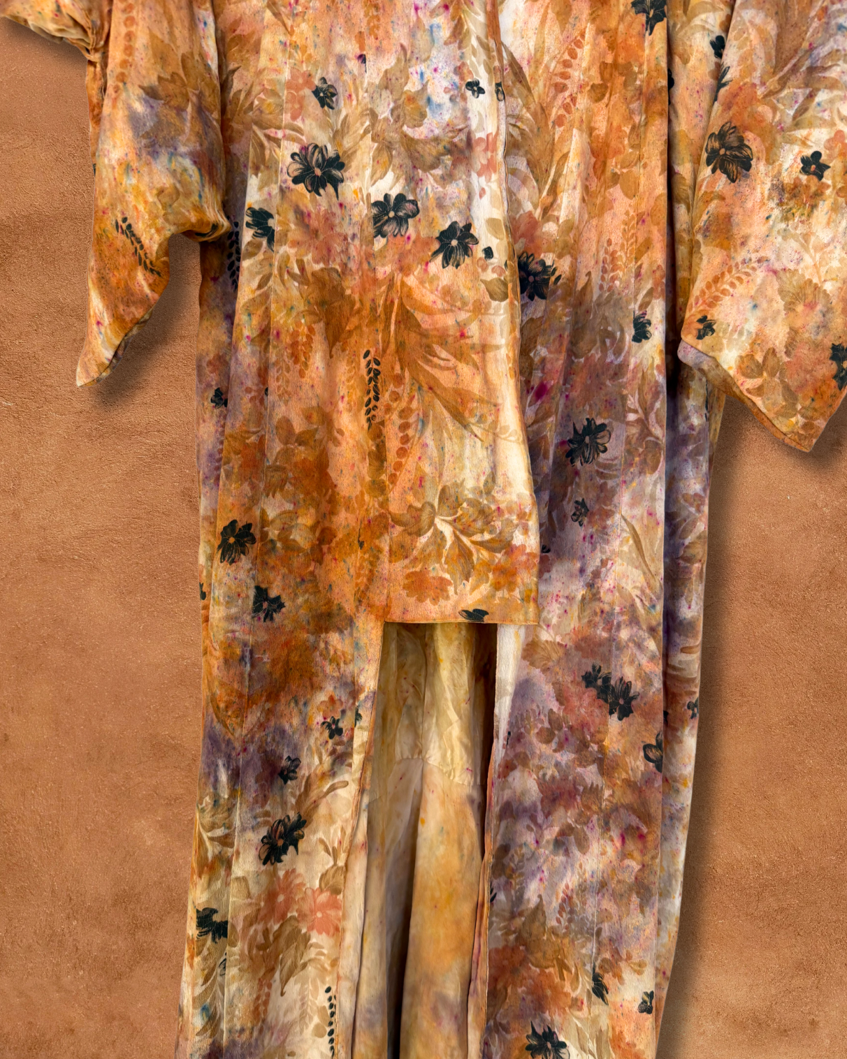 Upcycled Vintage Silk Robe