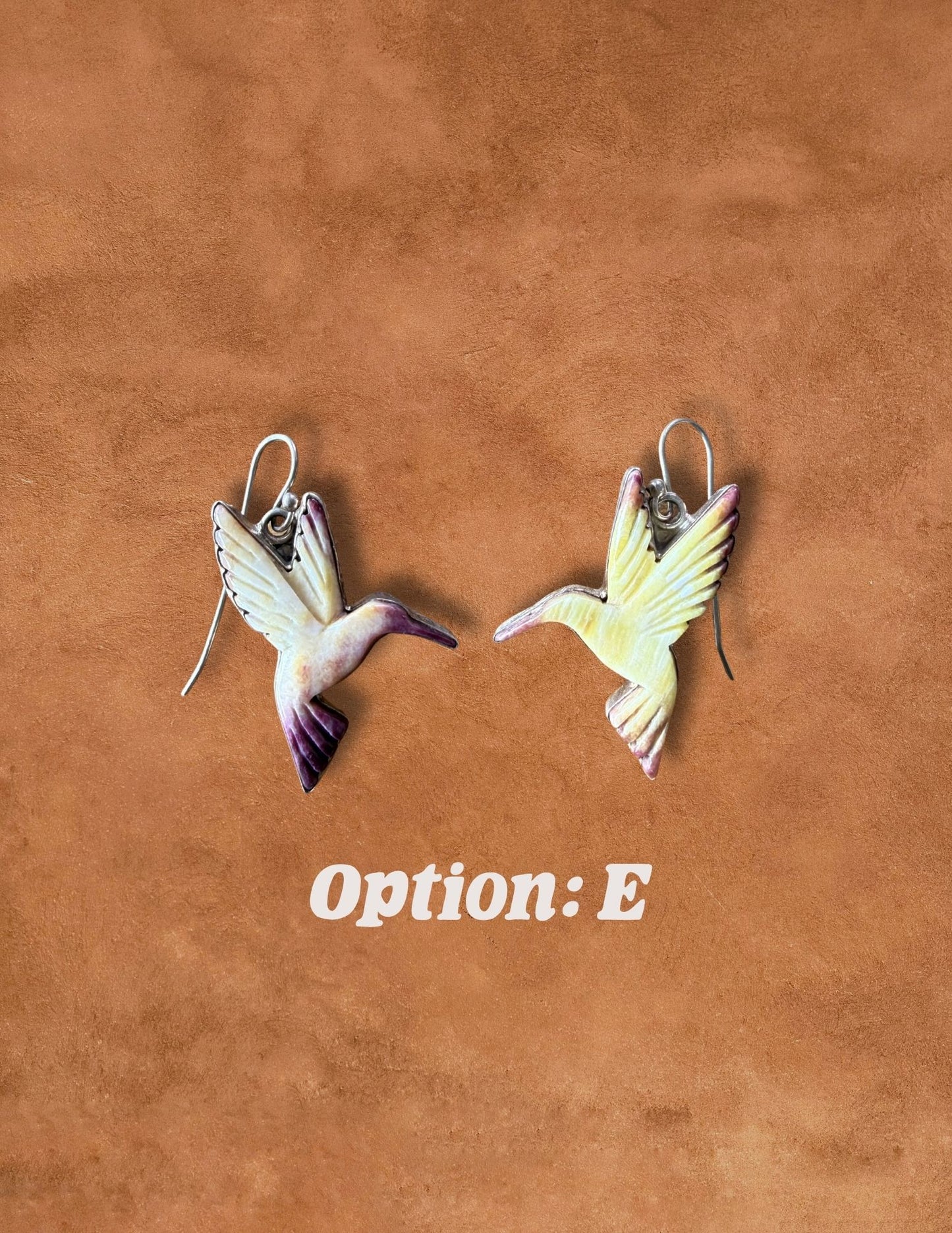 Hummingbird (Dá’itii’hi’) Earrings by Mary Jane Garcia