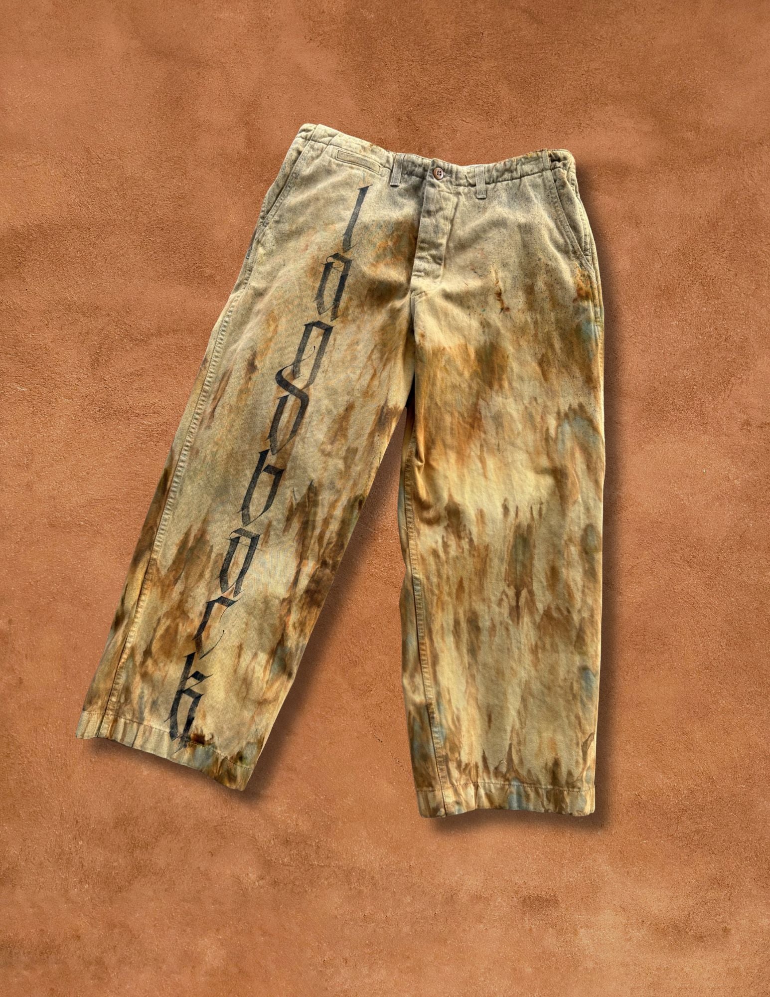 Upcycled Vintage Military Pant 36 X 34 Land Back