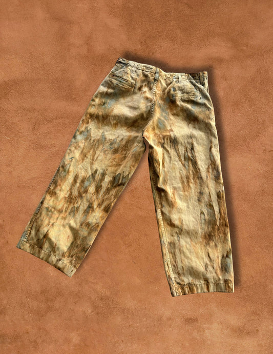 Upcycled Vintage Military Pant 36 X 34 Land Back