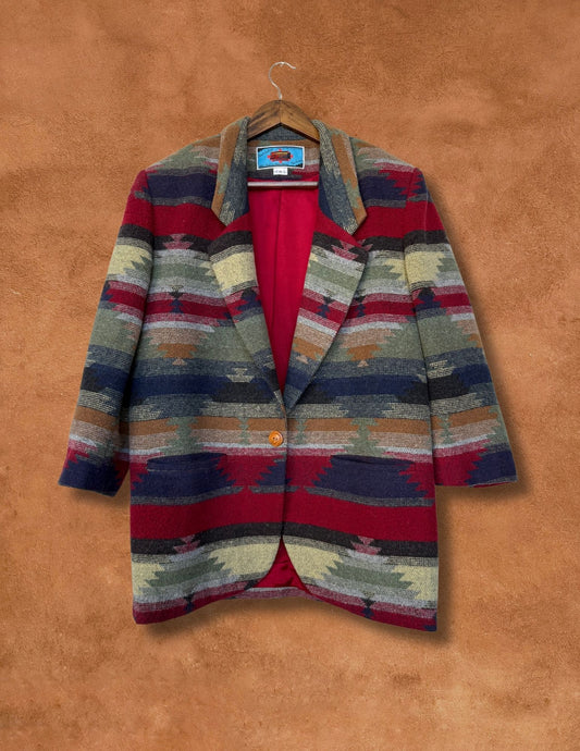 Vintage Southwest Blanket Blazer
