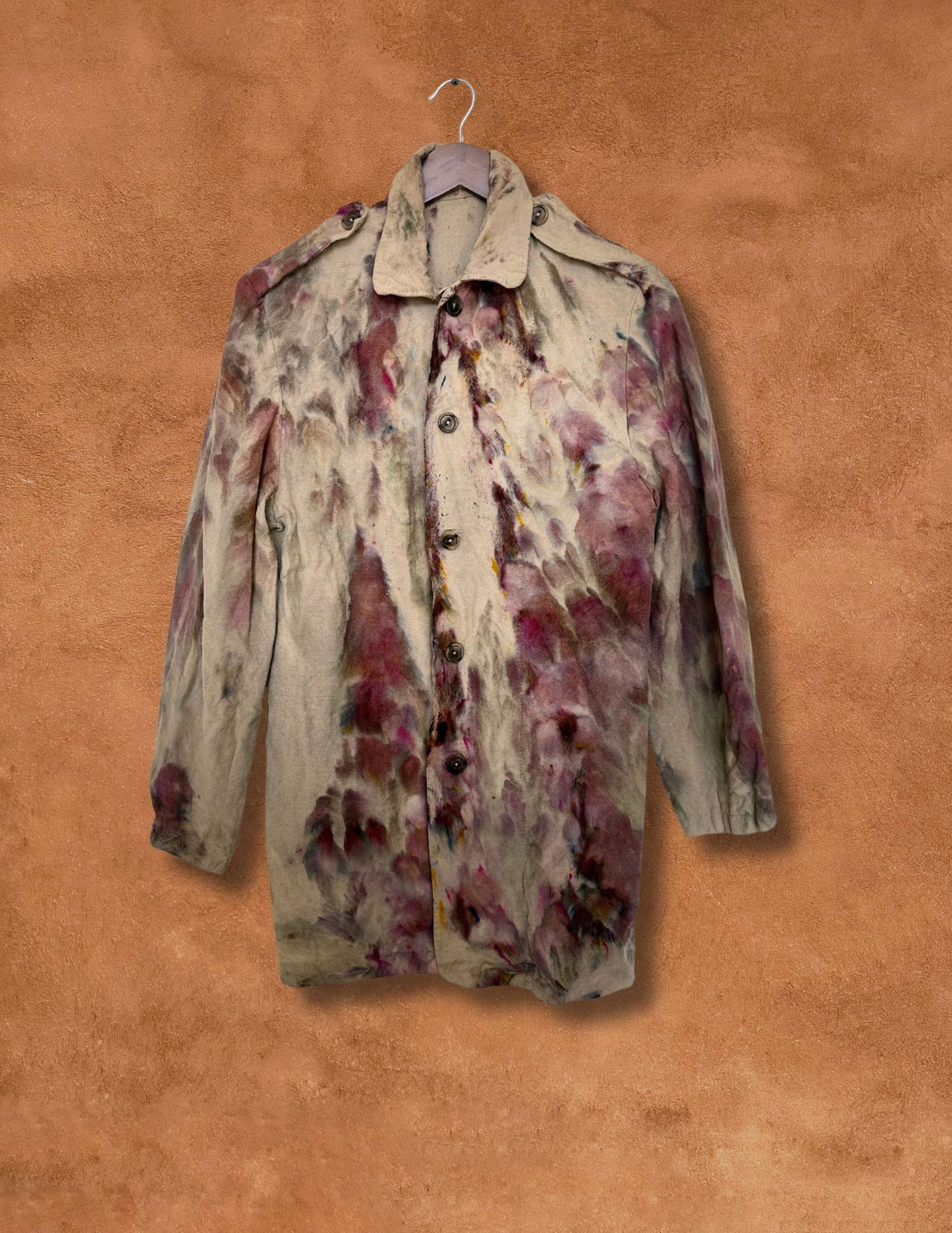 Upcycled Vintage Military Shirt