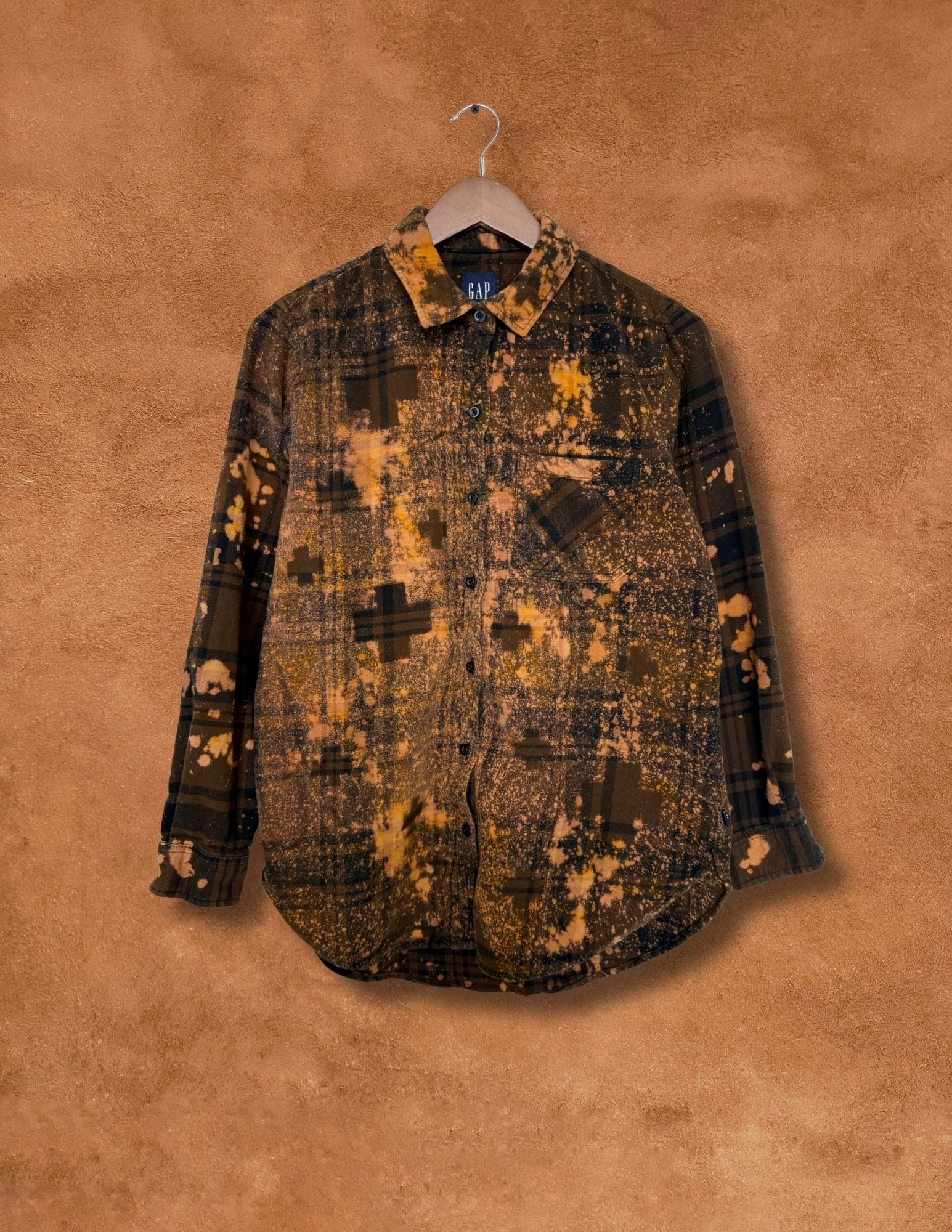 Upcycled Vintage Plaid Flannel Shirt - 5 of 44