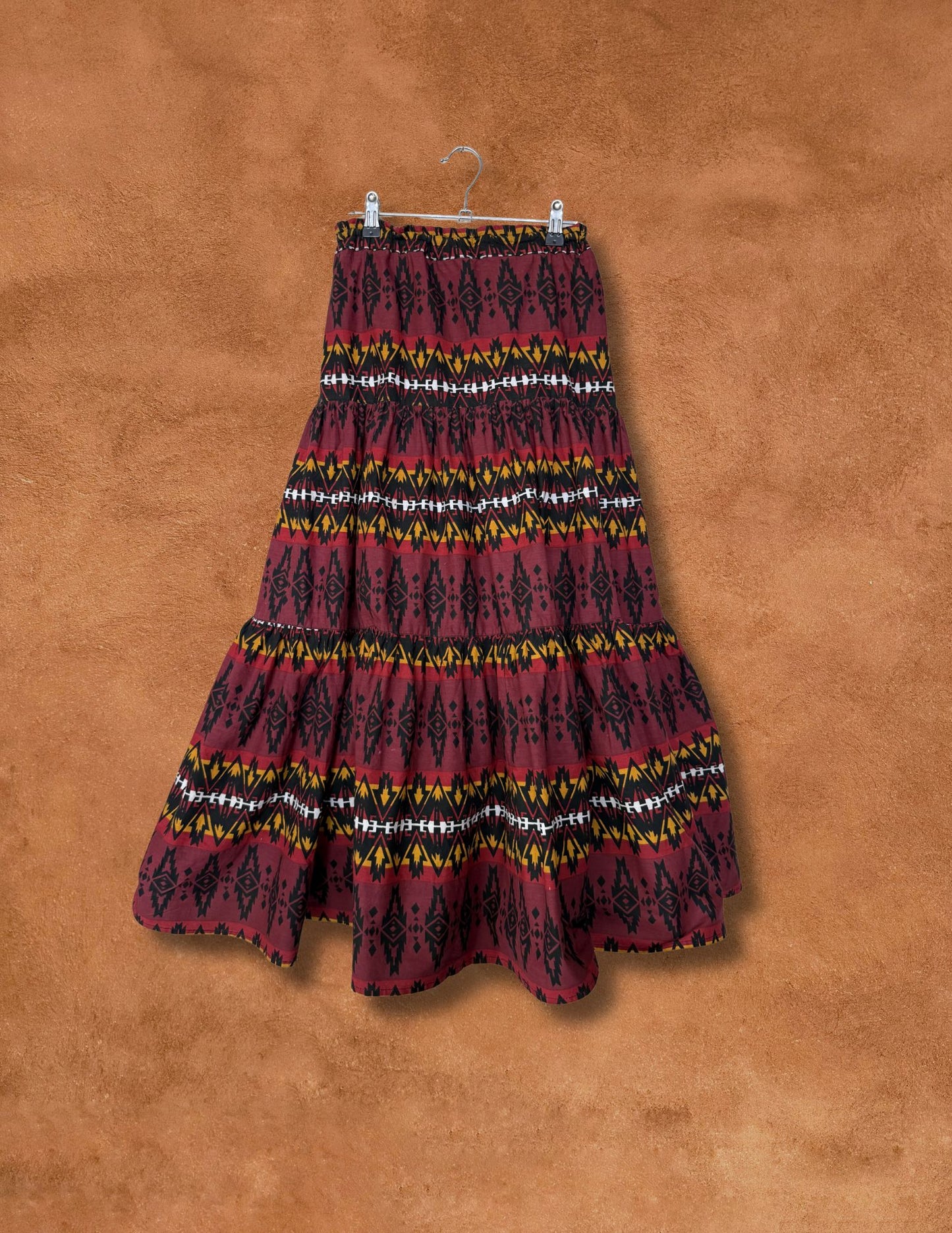 Vintage 80s Geo Southwest Skirt