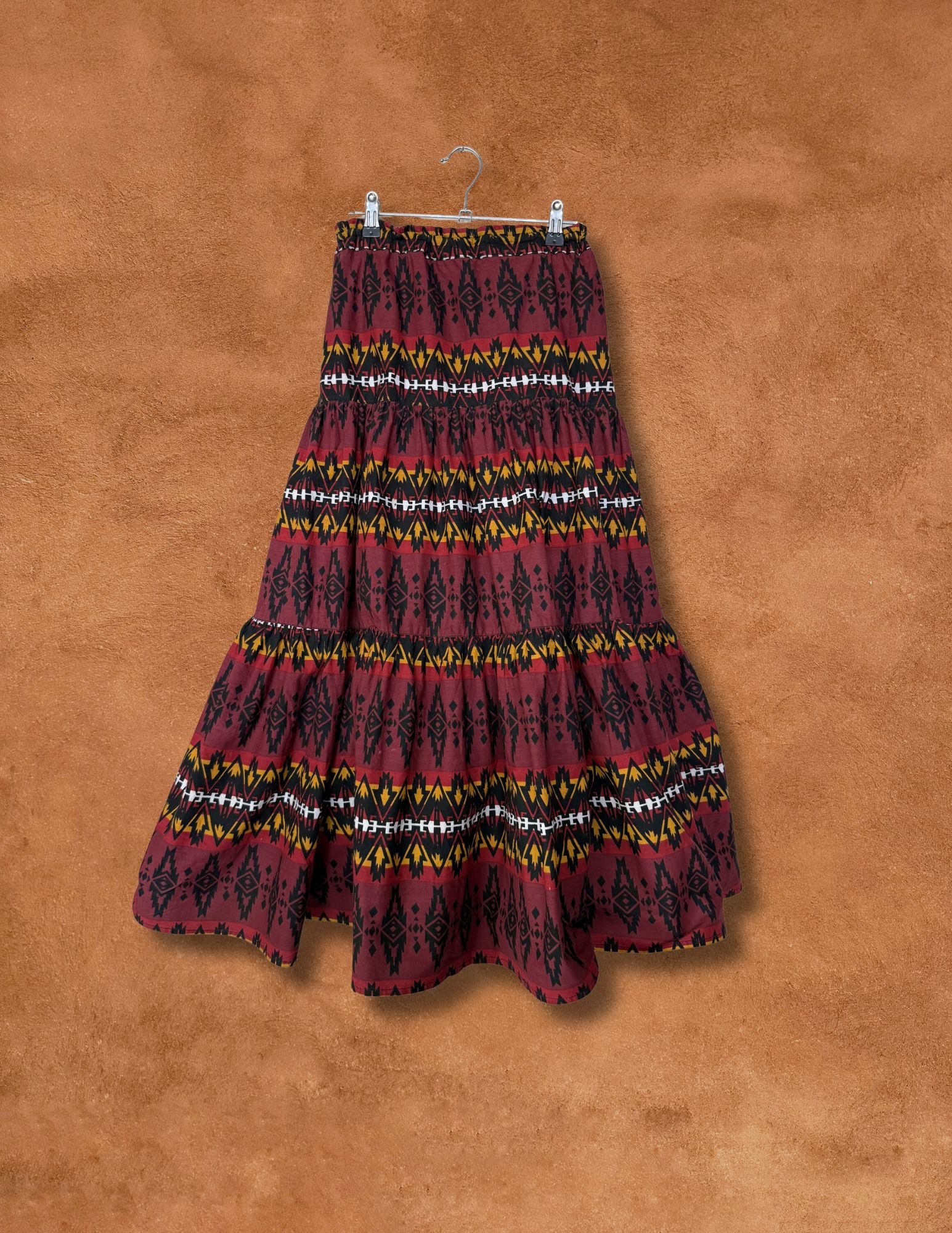 Vintage 80s Geo Southwest Skirt