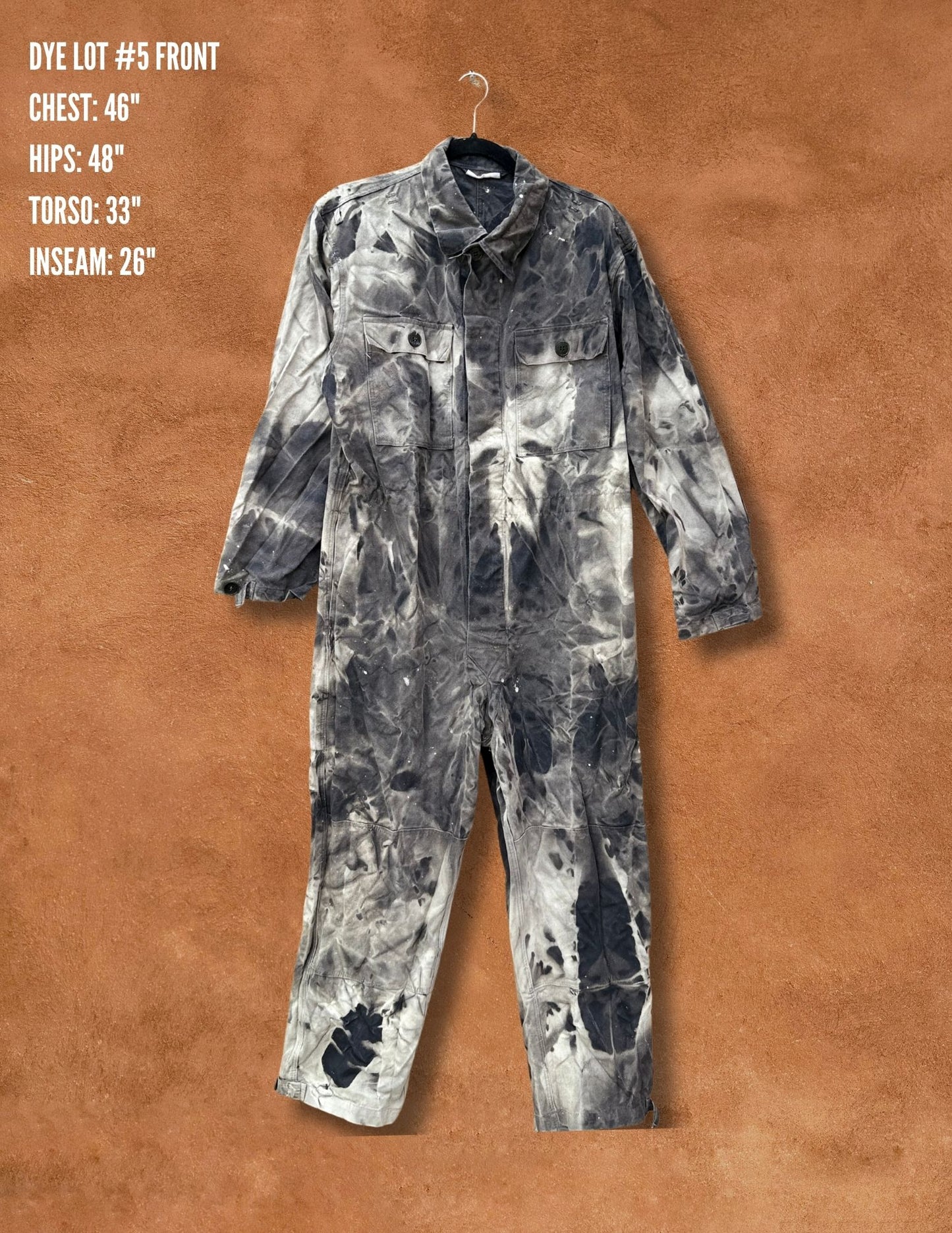 Upcycled Vintage Military Flysuit- Cosmic