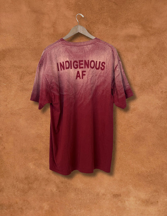 Upcycled Vintage Tee- Indigenous AF 48 x 31