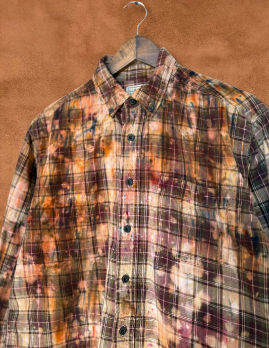 Upcycled Vintage Plaid Cropped Flannel Shirt - 21 of 44