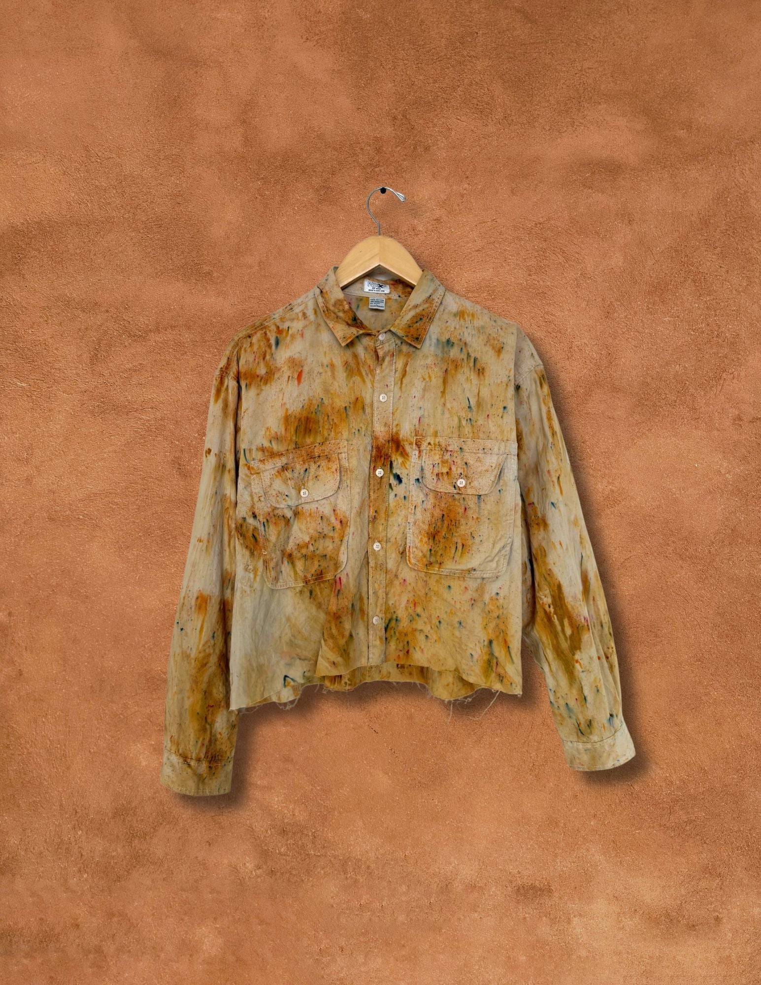 Upcycled Vintage Workwear Shirt