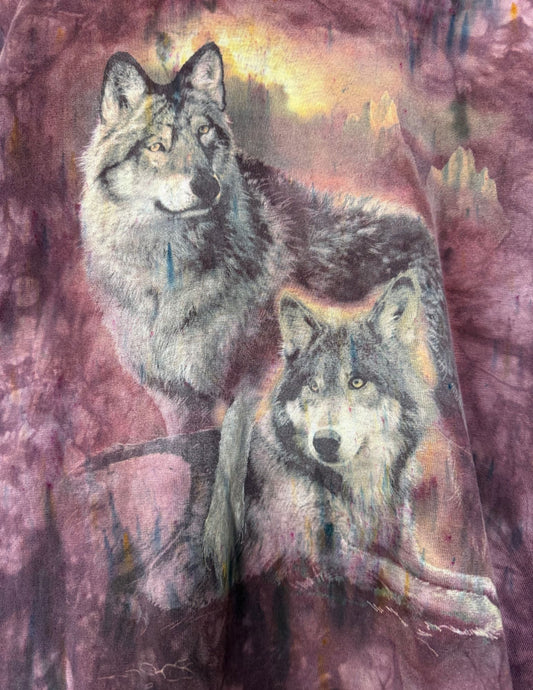 Upcycled Vintage 80s Wolf Tee