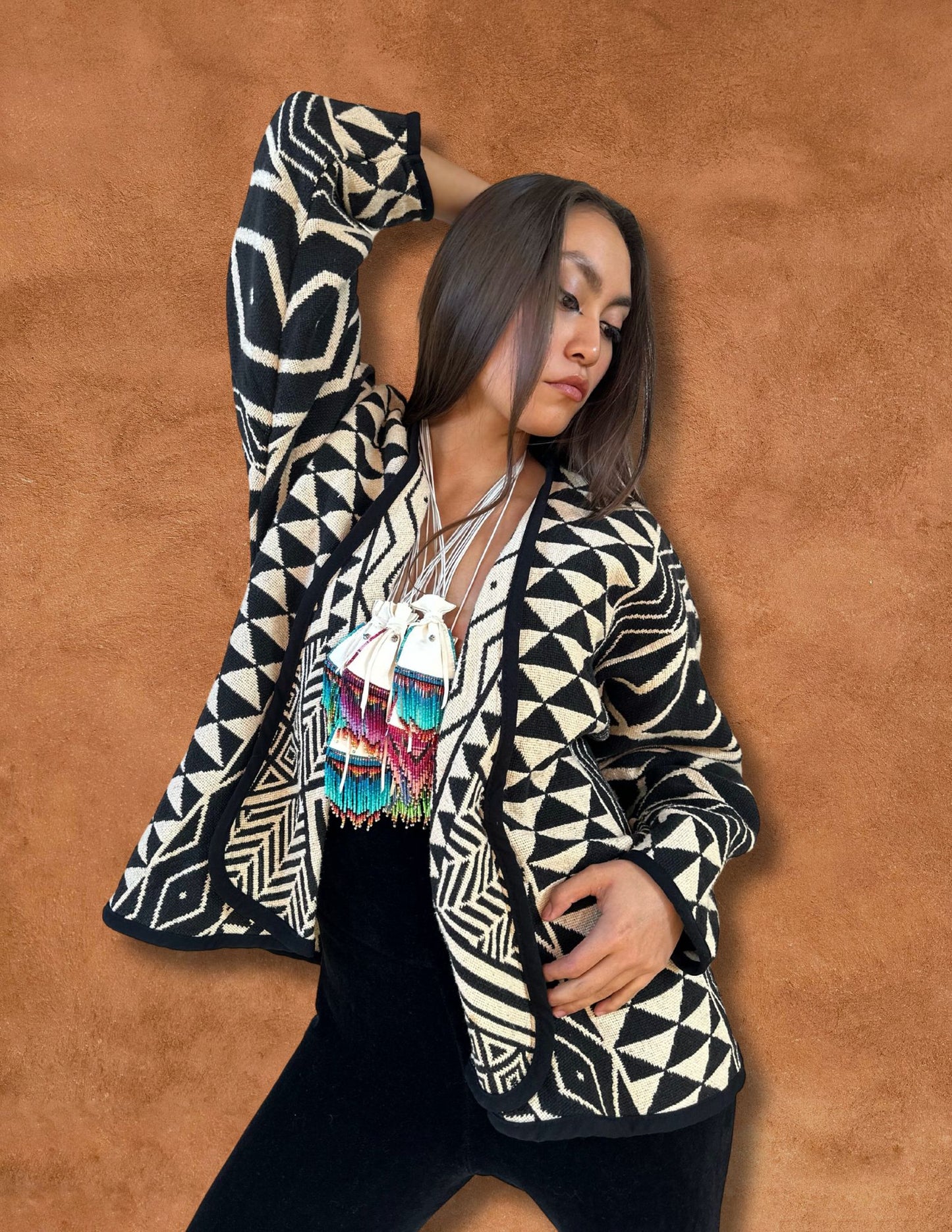 Vintage 80s Tapestry Southwest Jacket