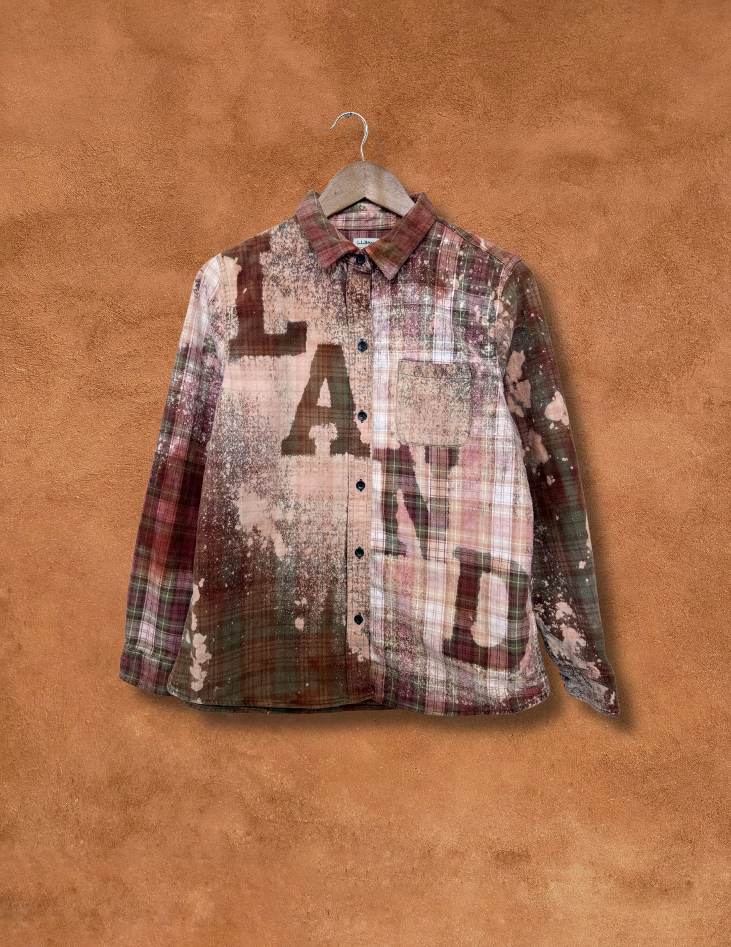 Upcycled Vintage Plaid Flannel Shirt - 37 of 44 Land Back M