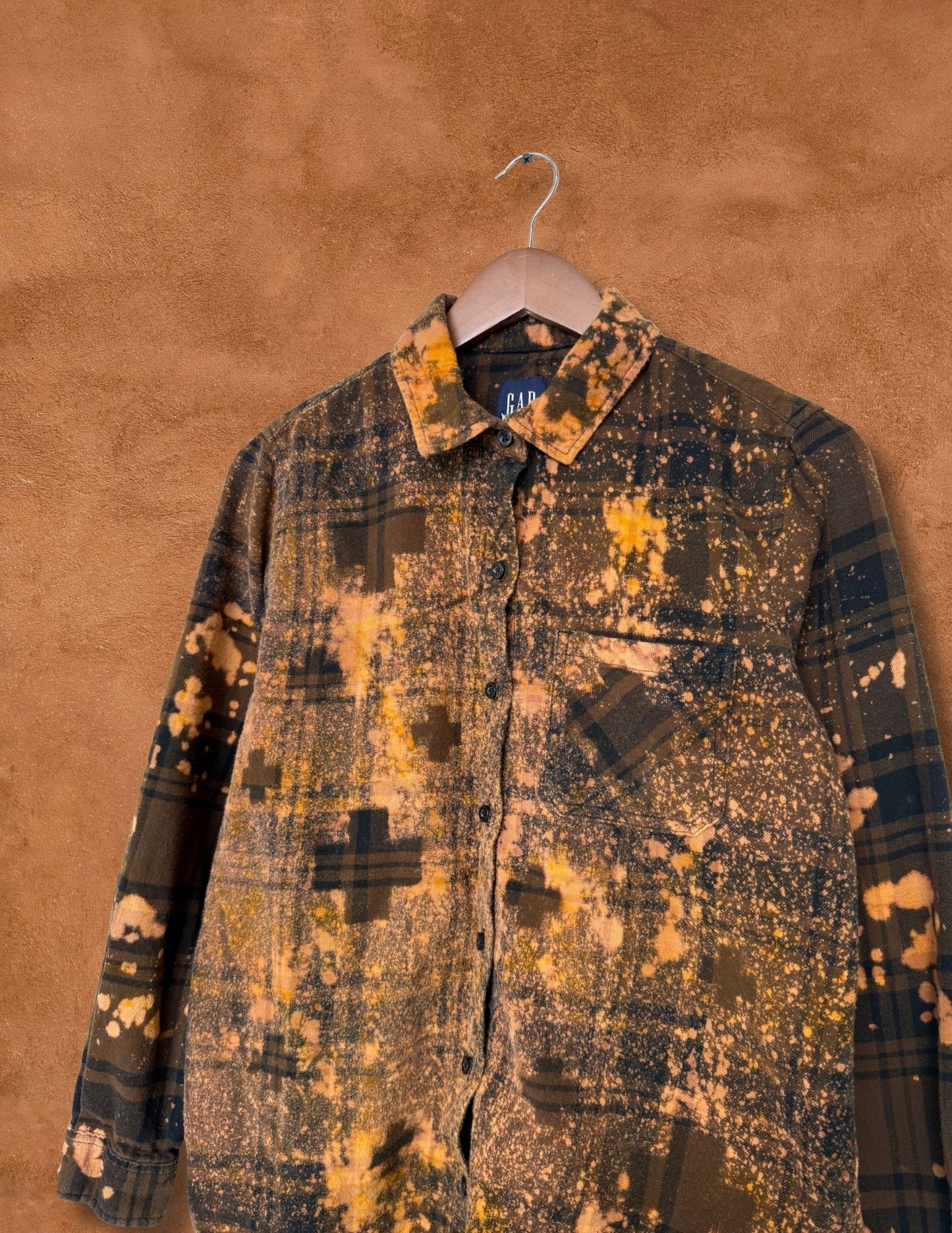 Upcycled Vintage Plaid Flannel Shirt - 5 of 44