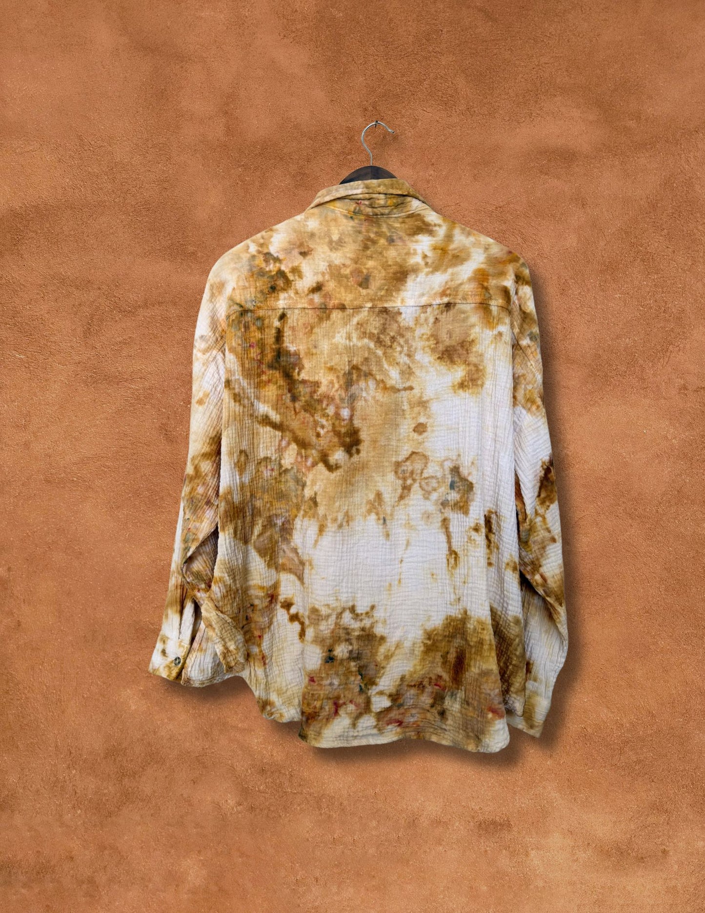 Upcycled Vintage Cotton Gauze Shirt