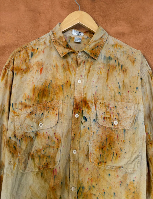Upcycled Vintage Workwear Shirt
