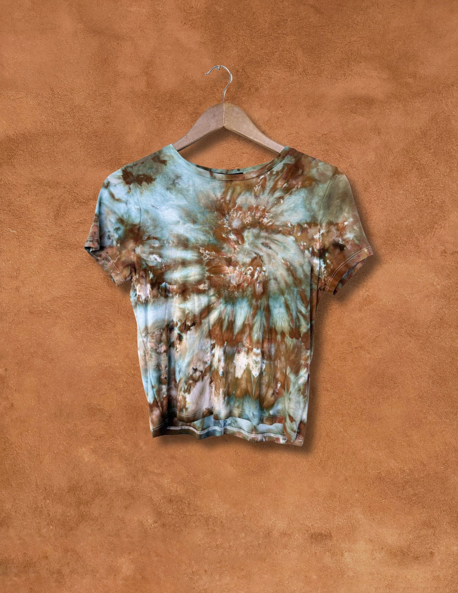 Limited Edition Hand-Dyed Cropped Tee- 38 x 20